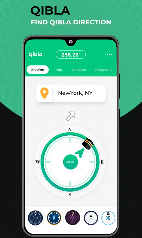 Qibla Finder Compass: Qibla Fi | Indus Appstore | Screenshot