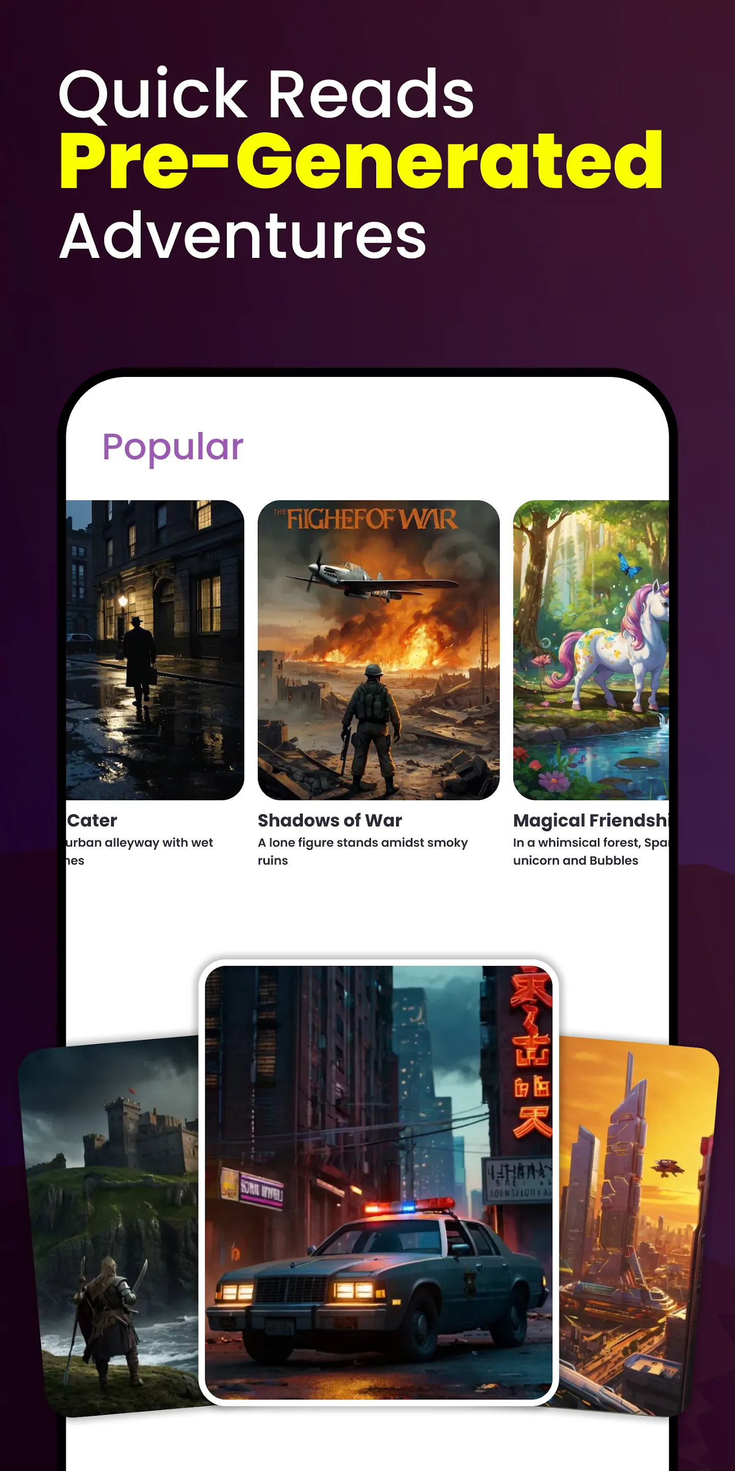 AI Story Generator Novel Maker | Indus Appstore | Screenshot