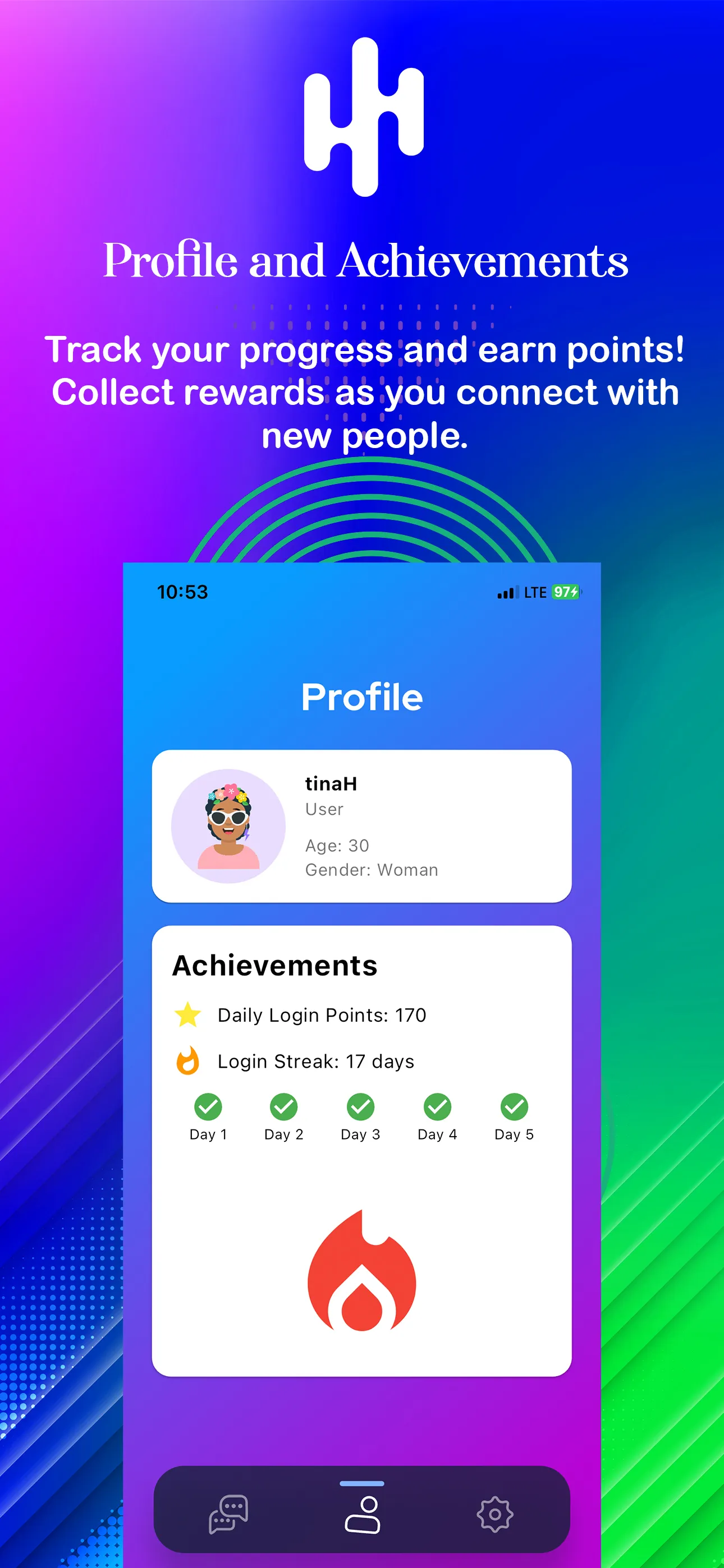 Hey! | Talk, Connect, Repeat. | Indus Appstore | Screenshot