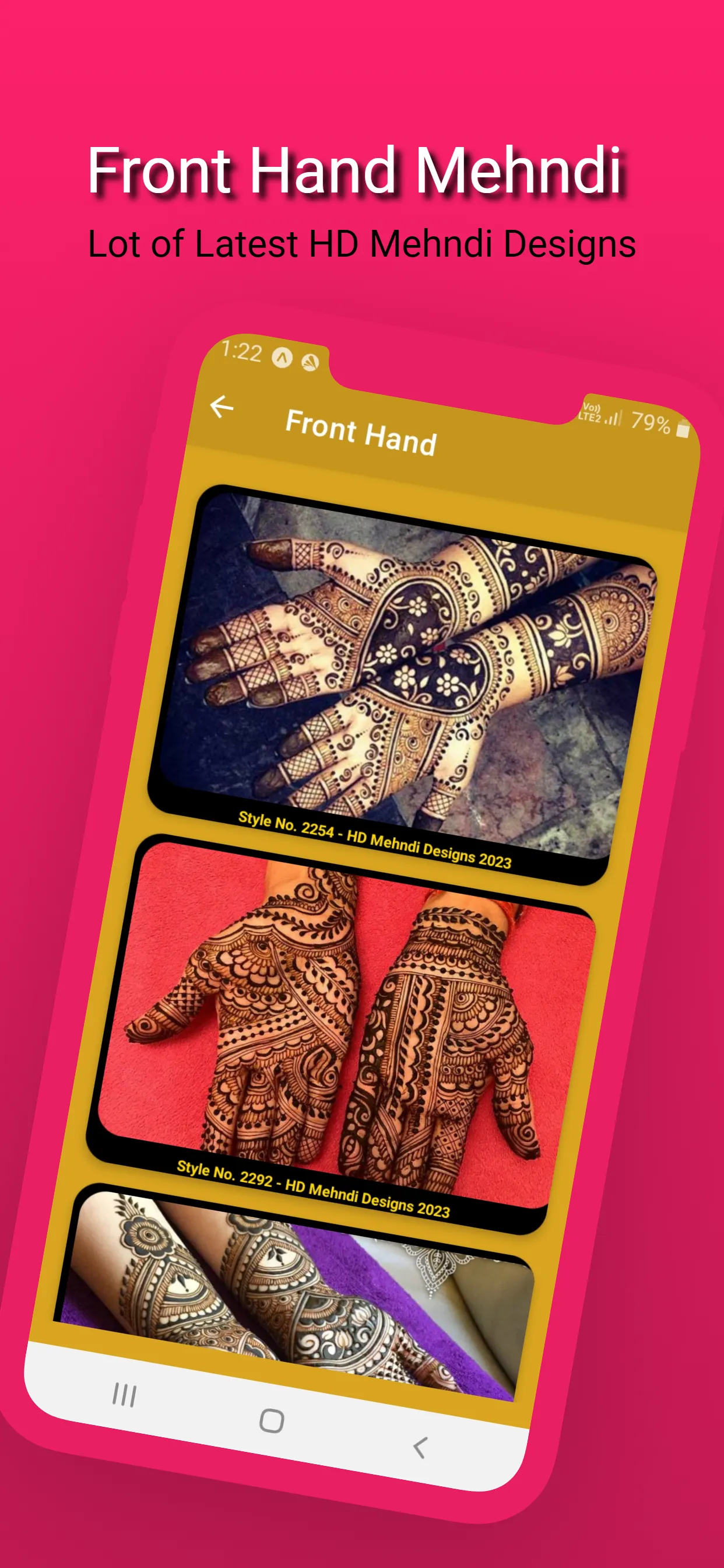 Gol Tikki Mehndi Design Simple | Indus Appstore | Screenshot