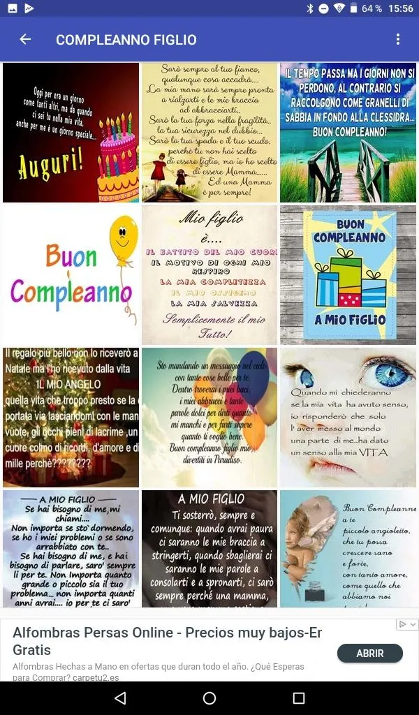 FELICE COMPLEANNO FIGLIO | Indus Appstore | Screenshot