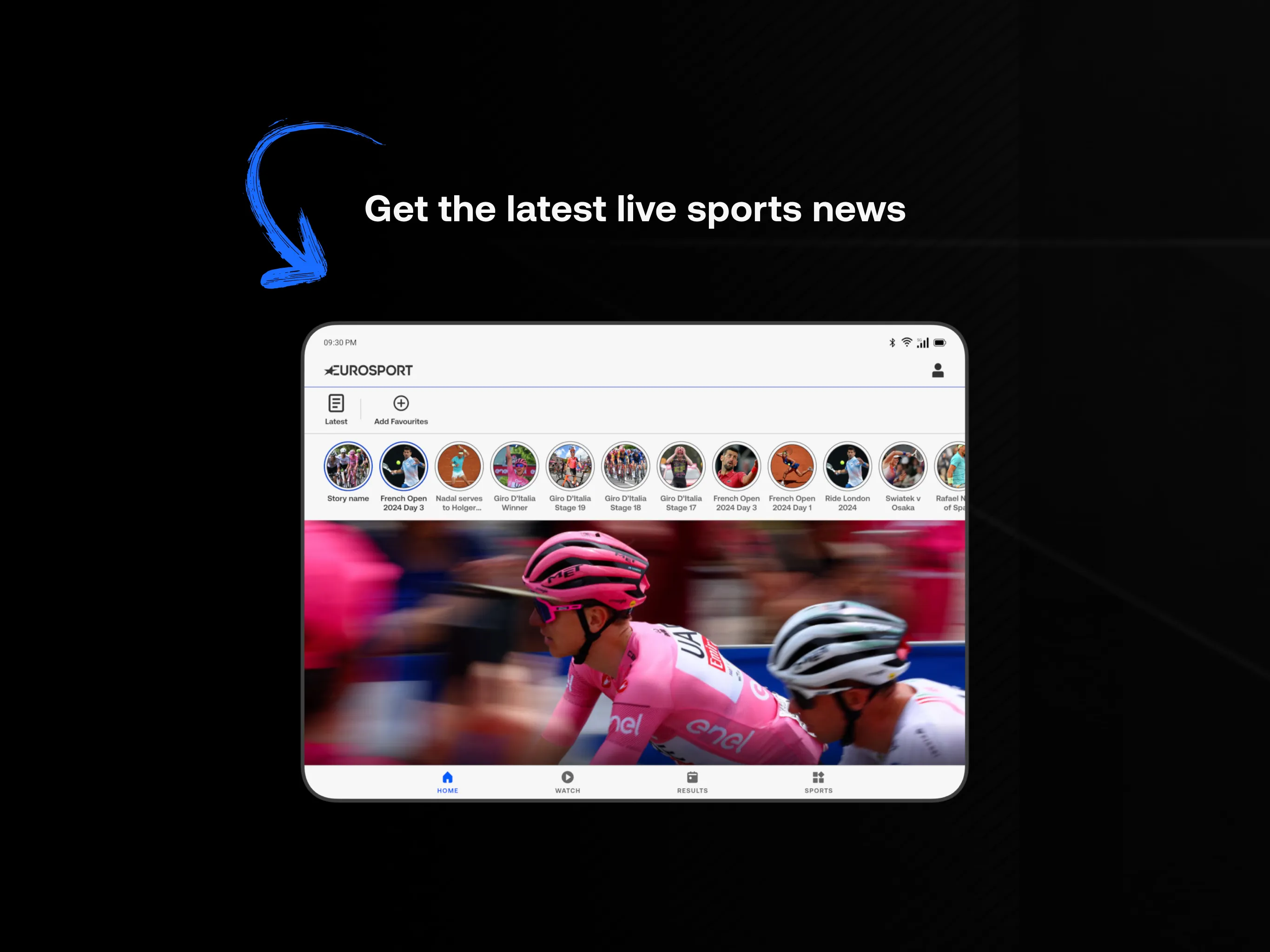 Eurosport: News & Results | Indus Appstore | Screenshot