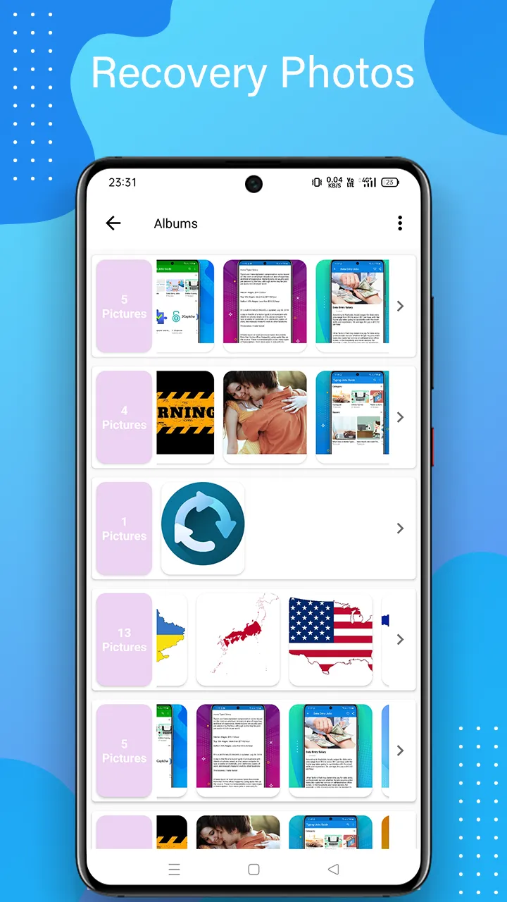 Deleted Photo Recovery App | Indus Appstore | Screenshot