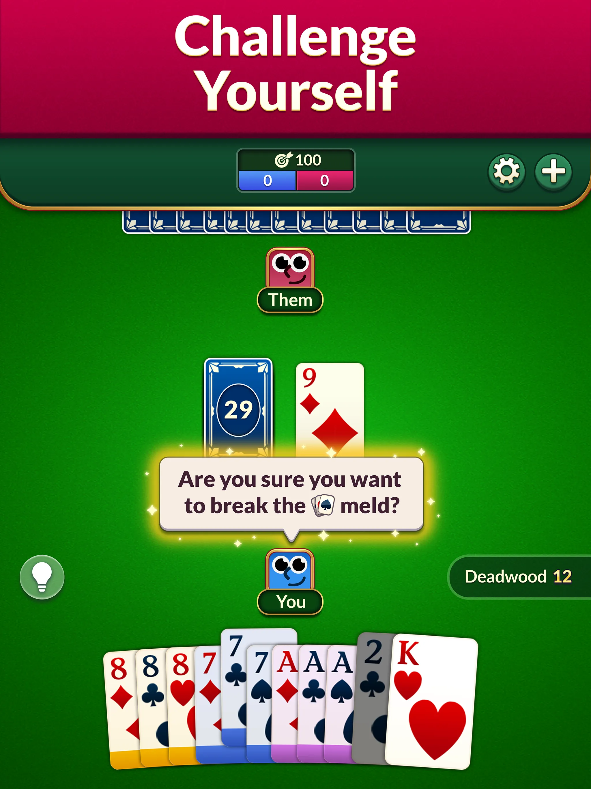 Gin Rummy: Classic Card Games | Indus Appstore | Screenshot