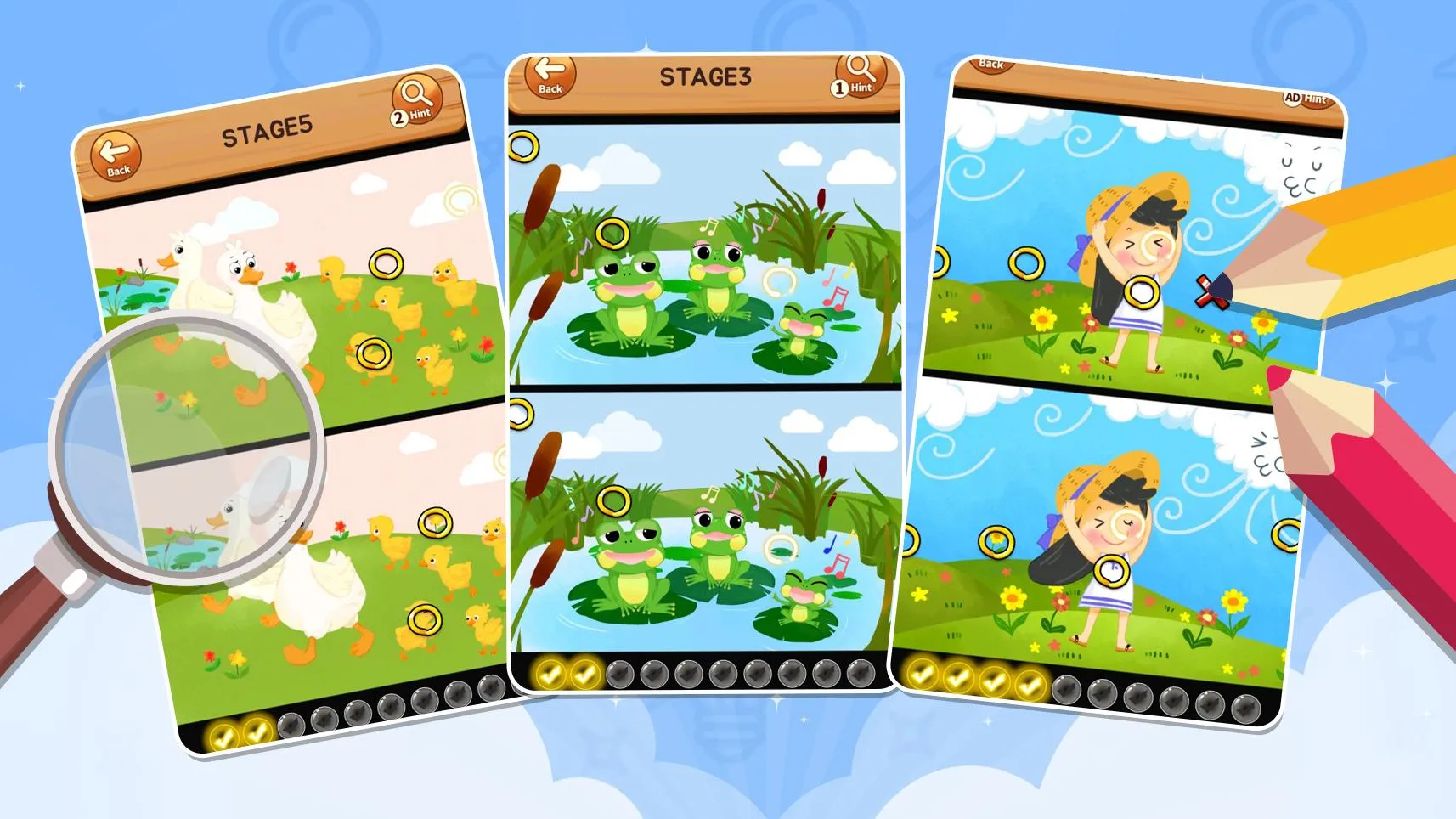 Kids Find the differences  Puz | Indus Appstore | Screenshot