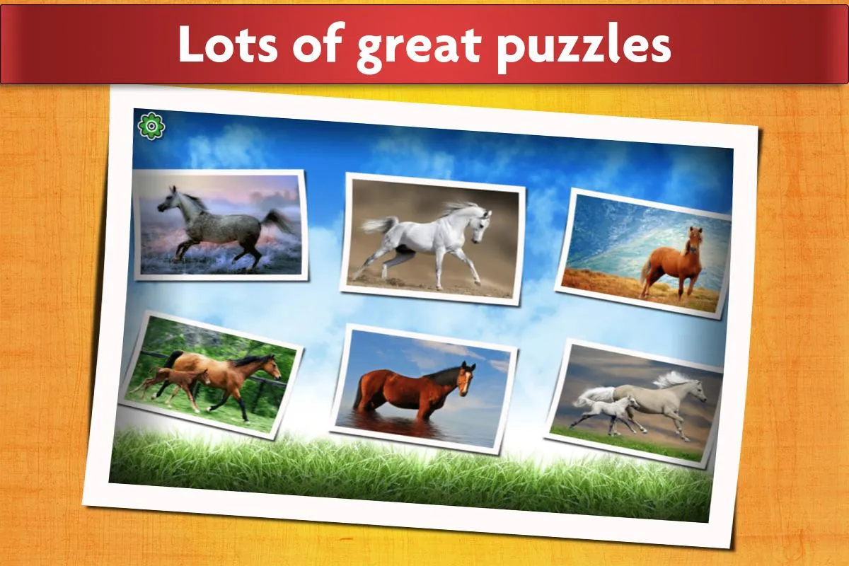 Horse Jigsaw Puzzles Game Kids | Indus Appstore | Screenshot