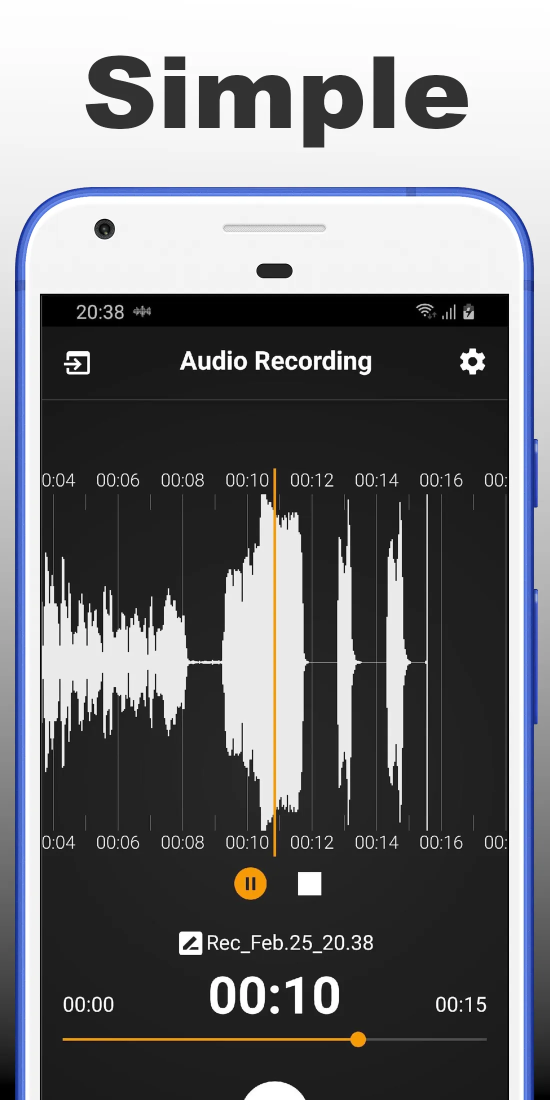 Audio Recording | Indus Appstore | Screenshot