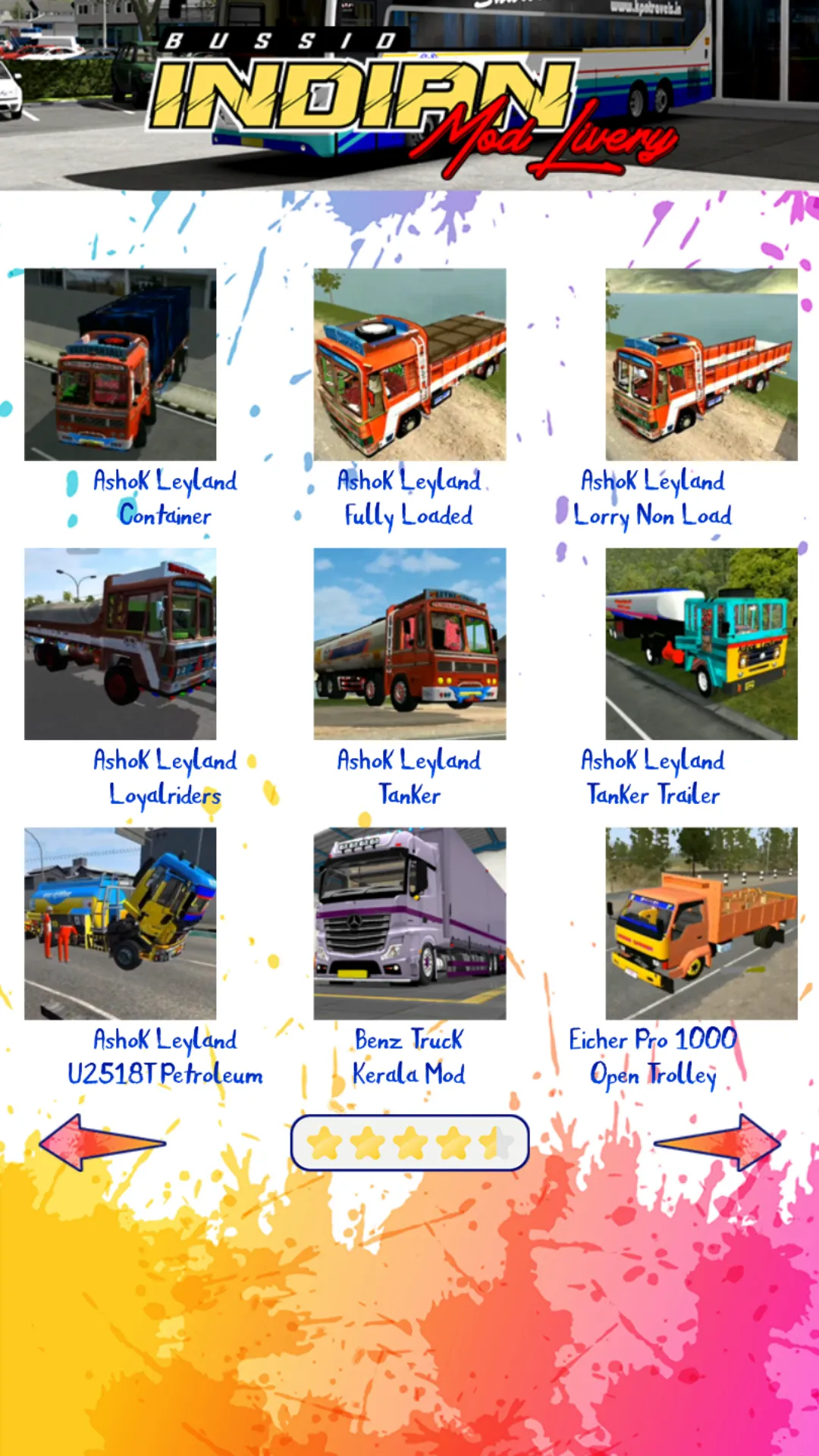 Bussid Indian Mod Livery | Indus Appstore | Screenshot