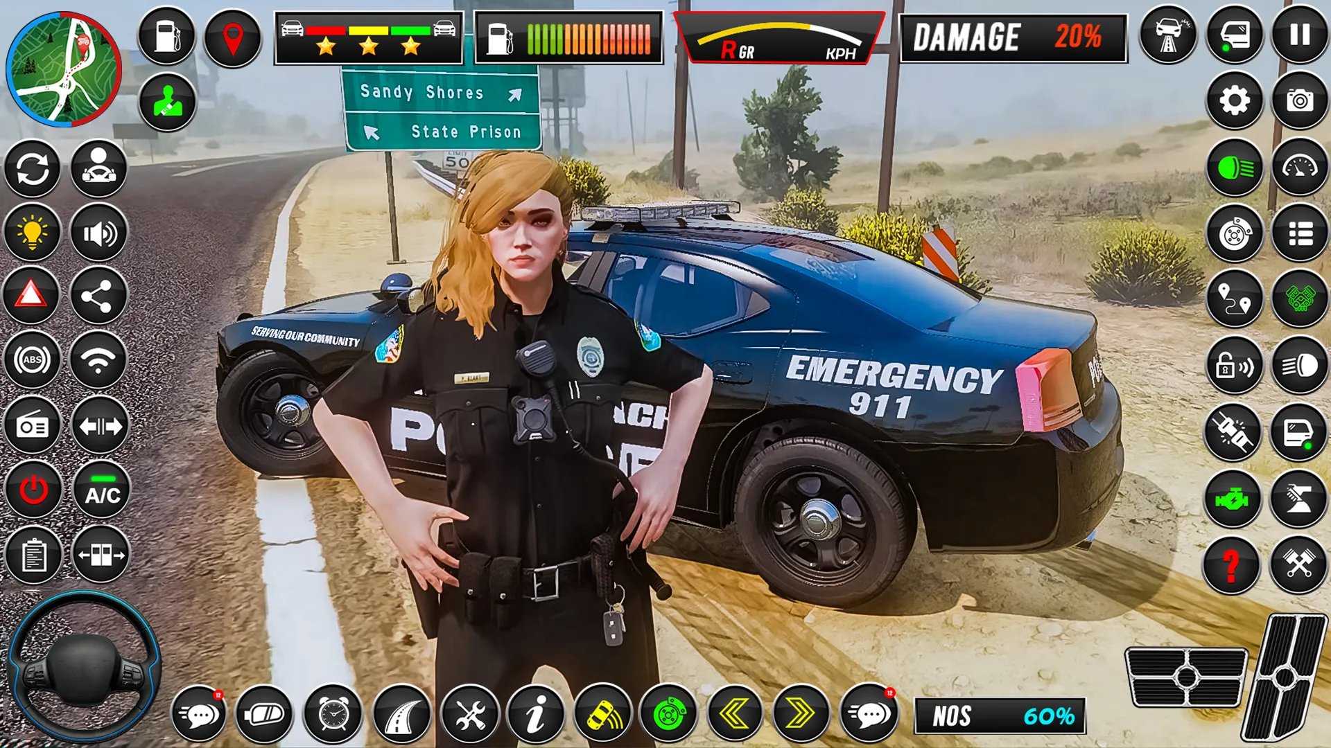 US Police Car Cop Games 2024 | Indus Appstore | Screenshot