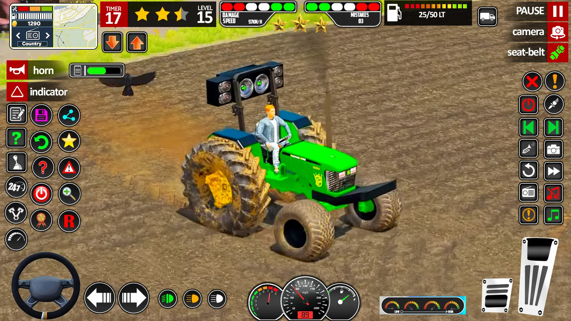 Offroad Tractor Driving Games | Indus Appstore | Screenshot