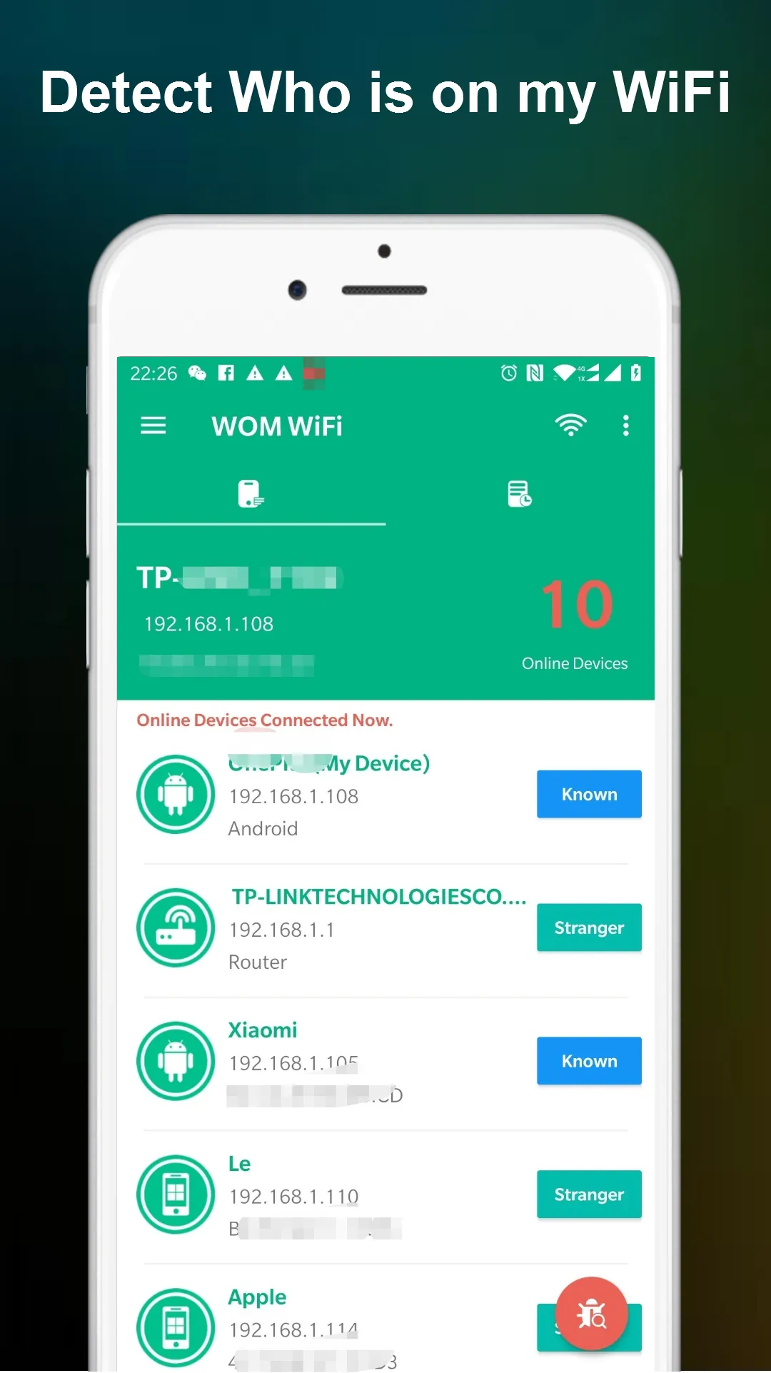 Who is on my WiFi - WiFi Scan | Indus Appstore | Screenshot