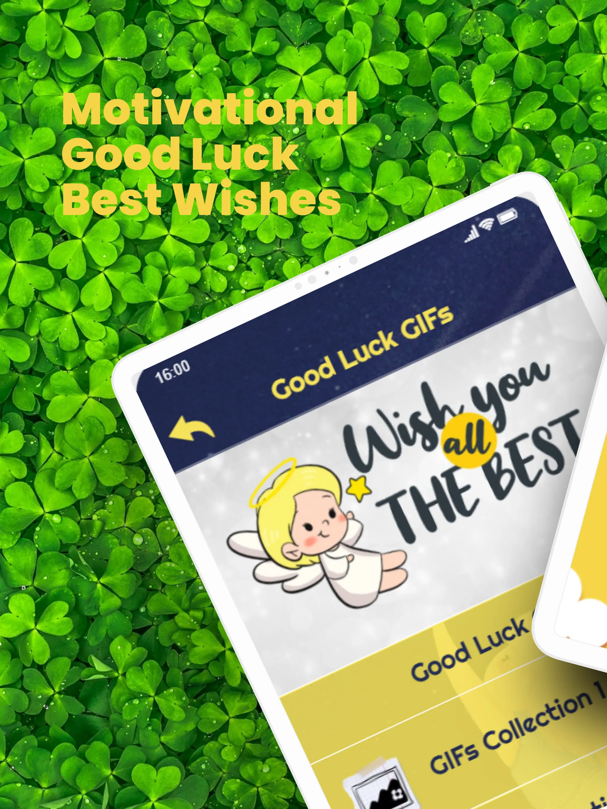 Good Luck Best Wishes Card GIF | Indus Appstore | Screenshot