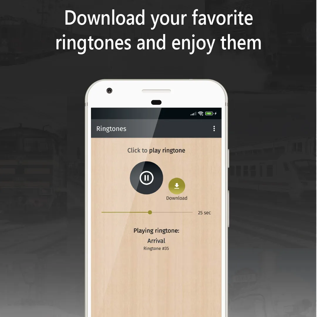 train ringtones for phone | Indus Appstore | Screenshot