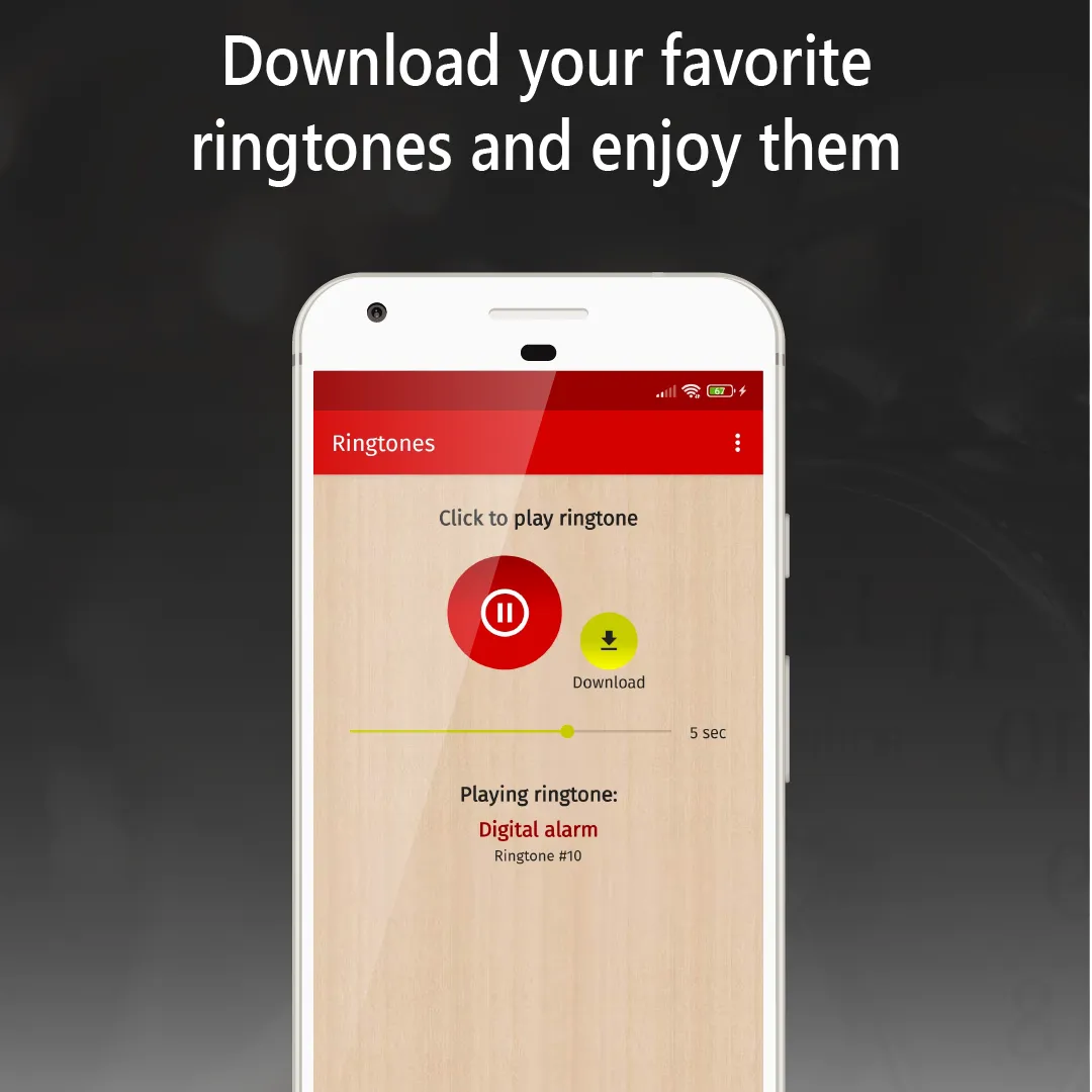 alarm ringtones for phone | Indus Appstore | Screenshot