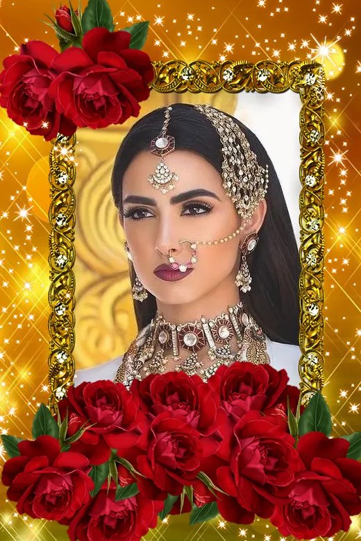 Rose Flower Photo Frame | Indus Appstore | Screenshot