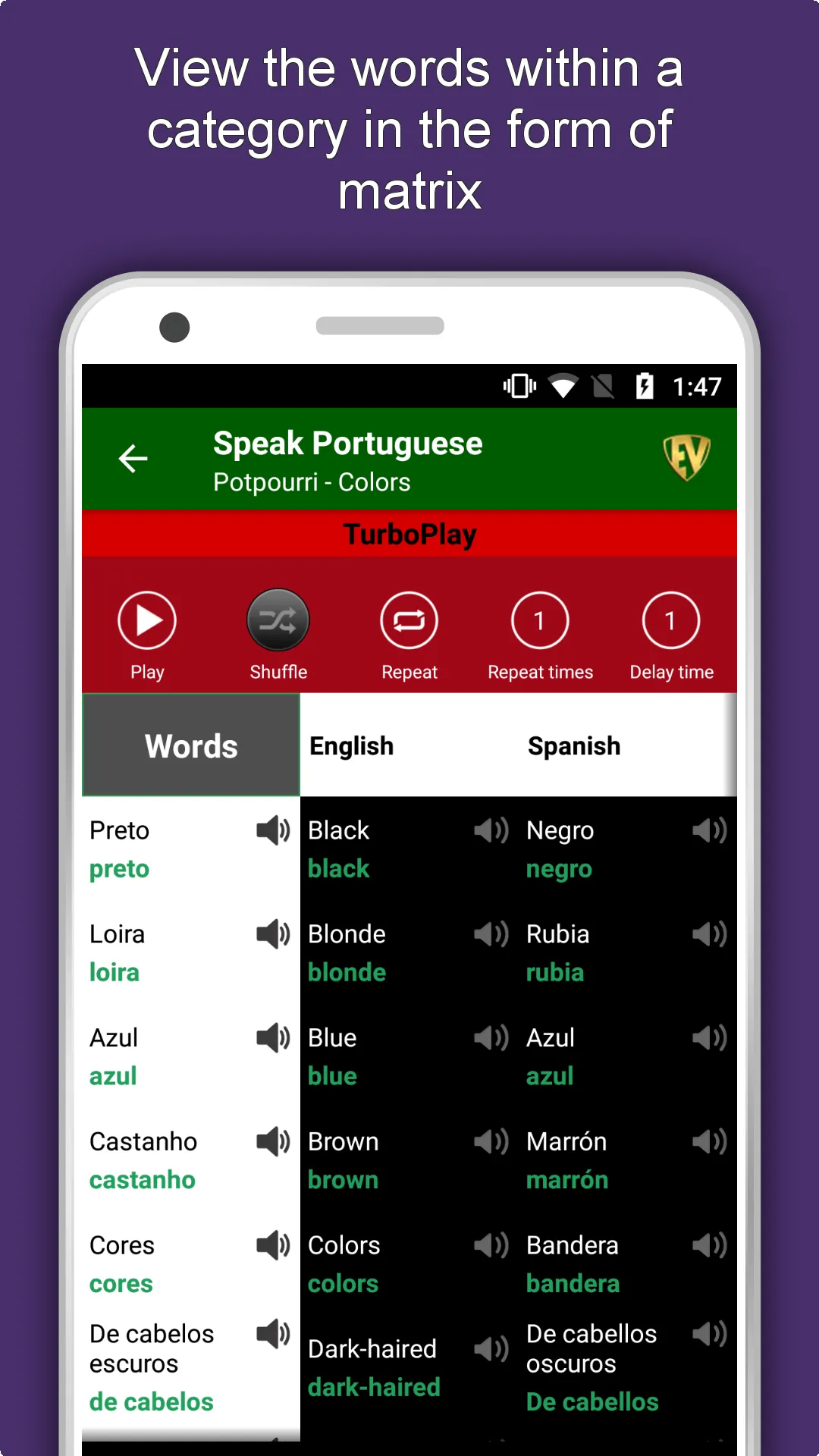 Learn Portuguese Language App | Indus Appstore | Screenshot