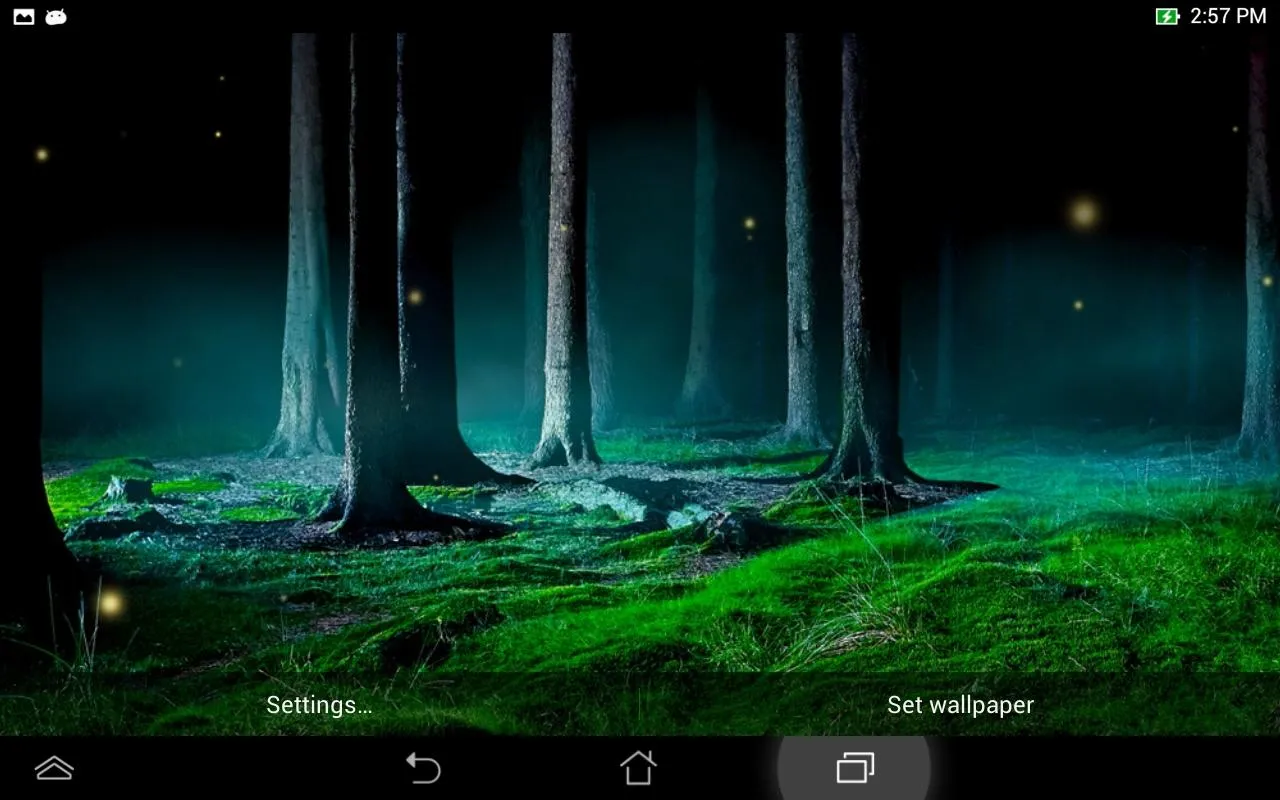 Fireflies Live Wallpaper | Indus Appstore | Screenshot