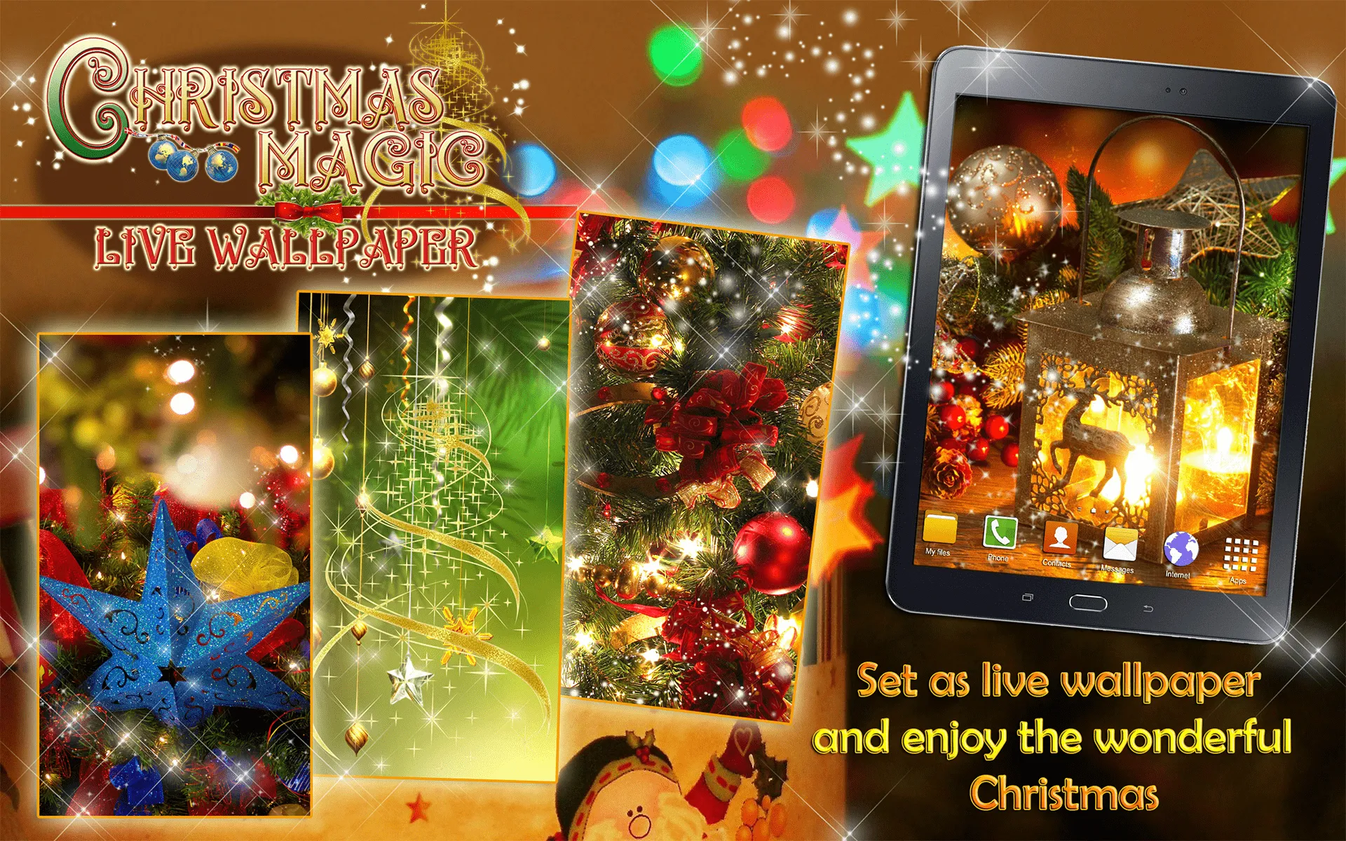 Christmas Magic Live Wallpaper | Indus Appstore | Screenshot