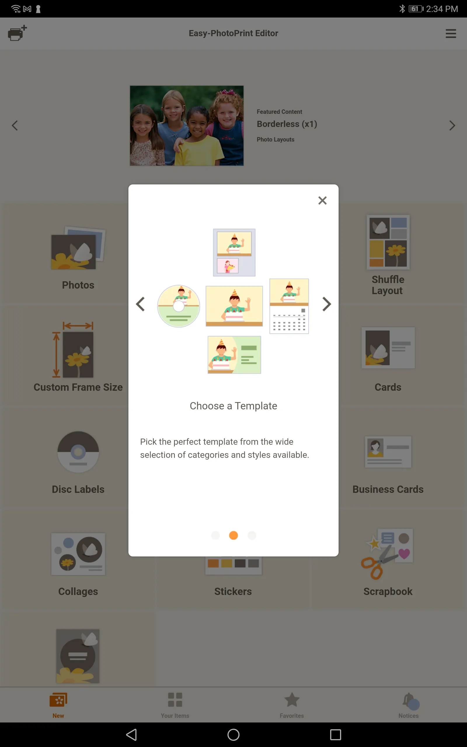 Easy-PhotoPrint Editor | Indus Appstore | Screenshot