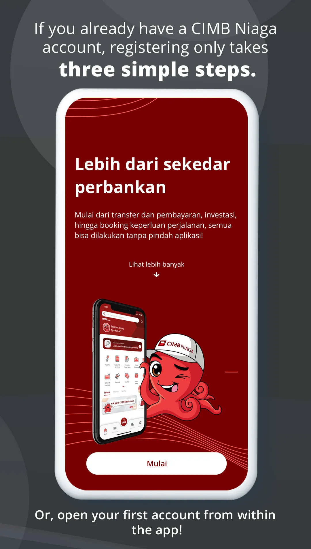 OCTO Mobile by CIMB Niaga | Indus Appstore | Screenshot