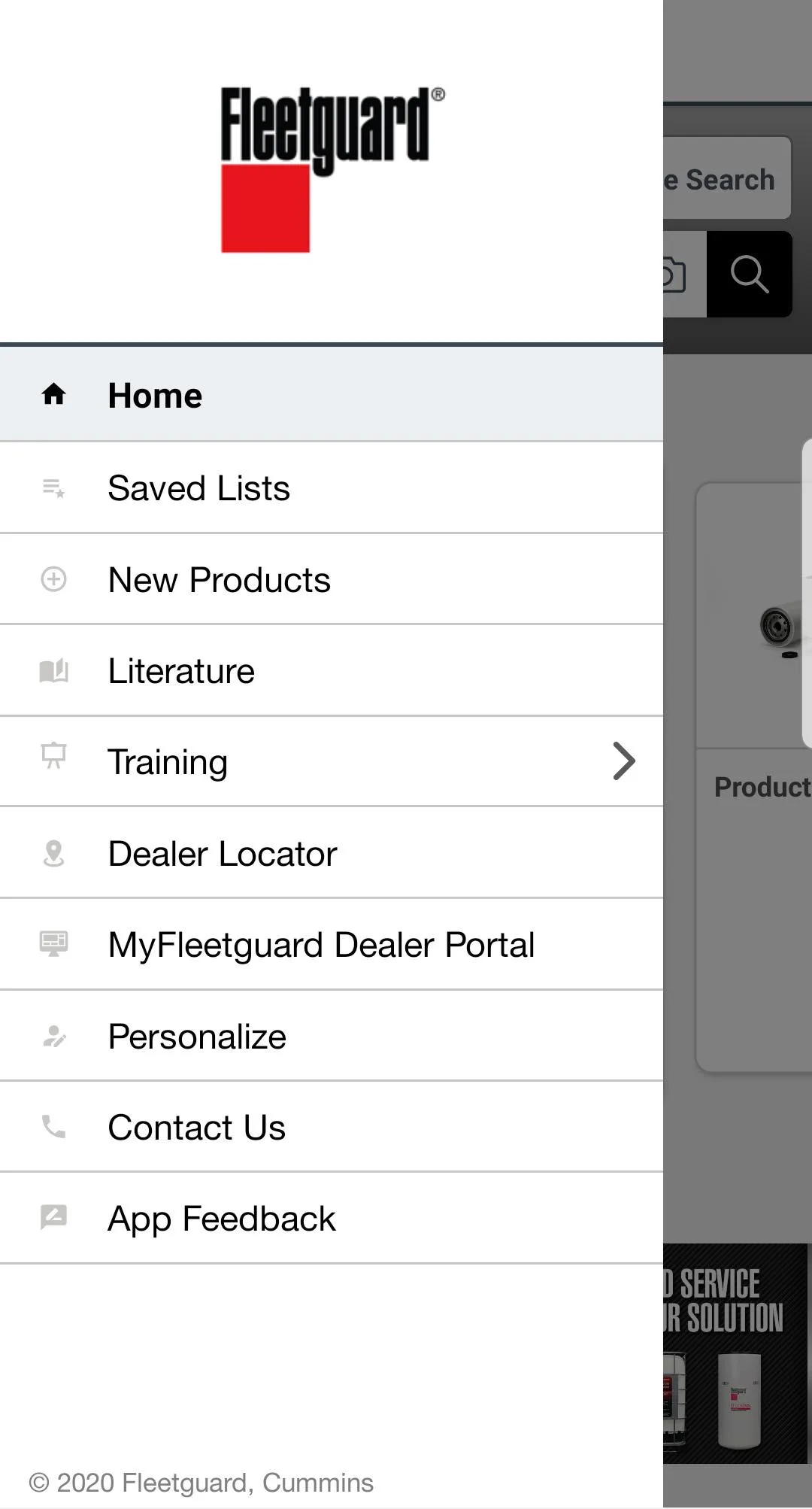 Fleetguard Catalog | Indus Appstore | Screenshot