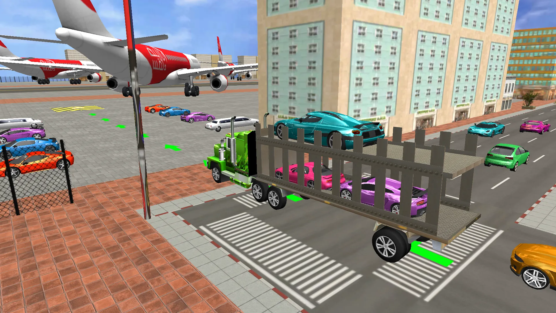 Airplane Transport Car Truck | Indus Appstore | Screenshot