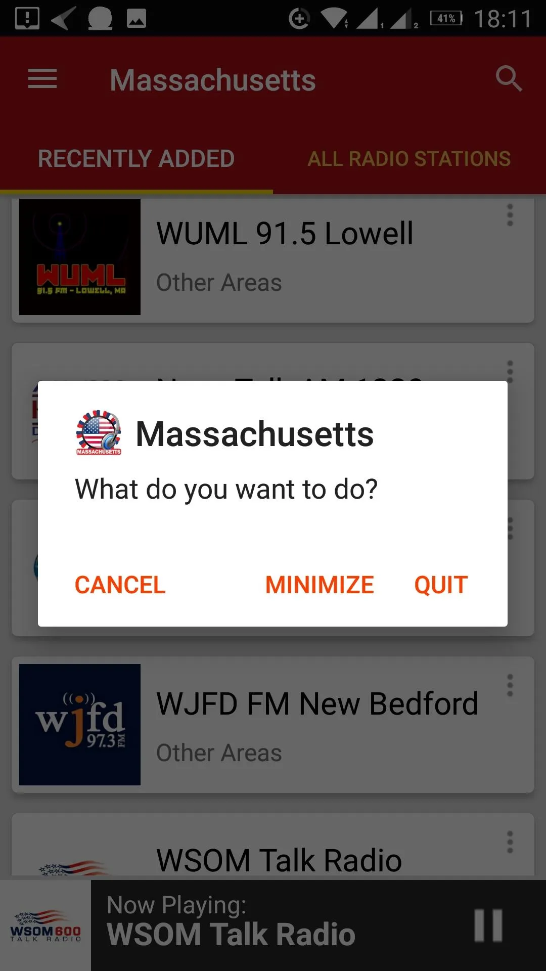 Massachusetts Radio Stations | Indus Appstore | Screenshot