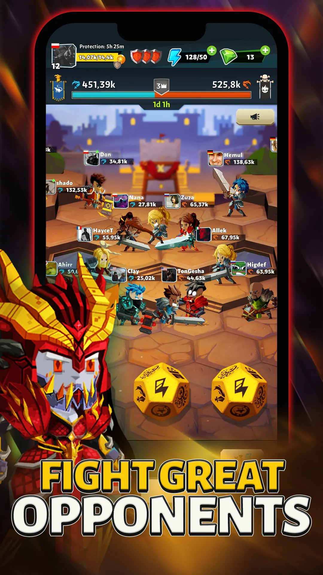 Slash & Roll: Dice Heroes | Indus Appstore | Screenshot