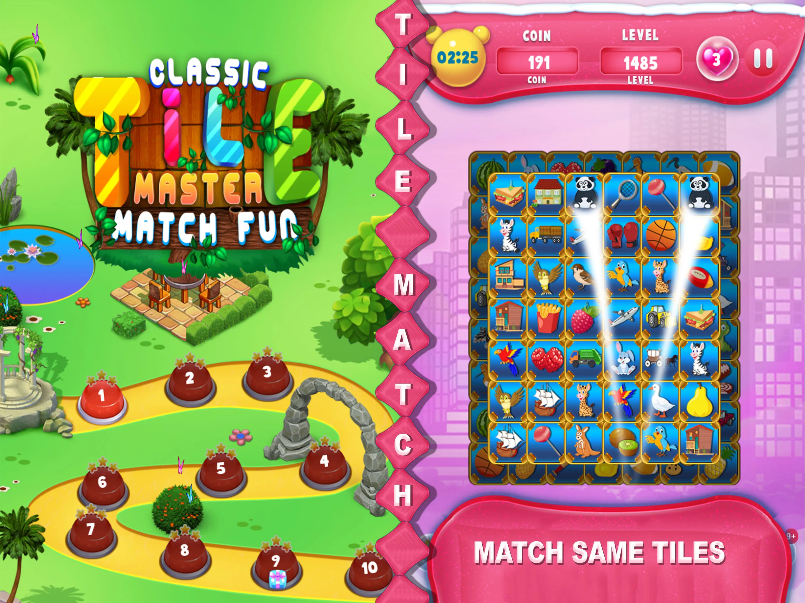 Tile Match - Puzzle Game | Indus Appstore | Screenshot