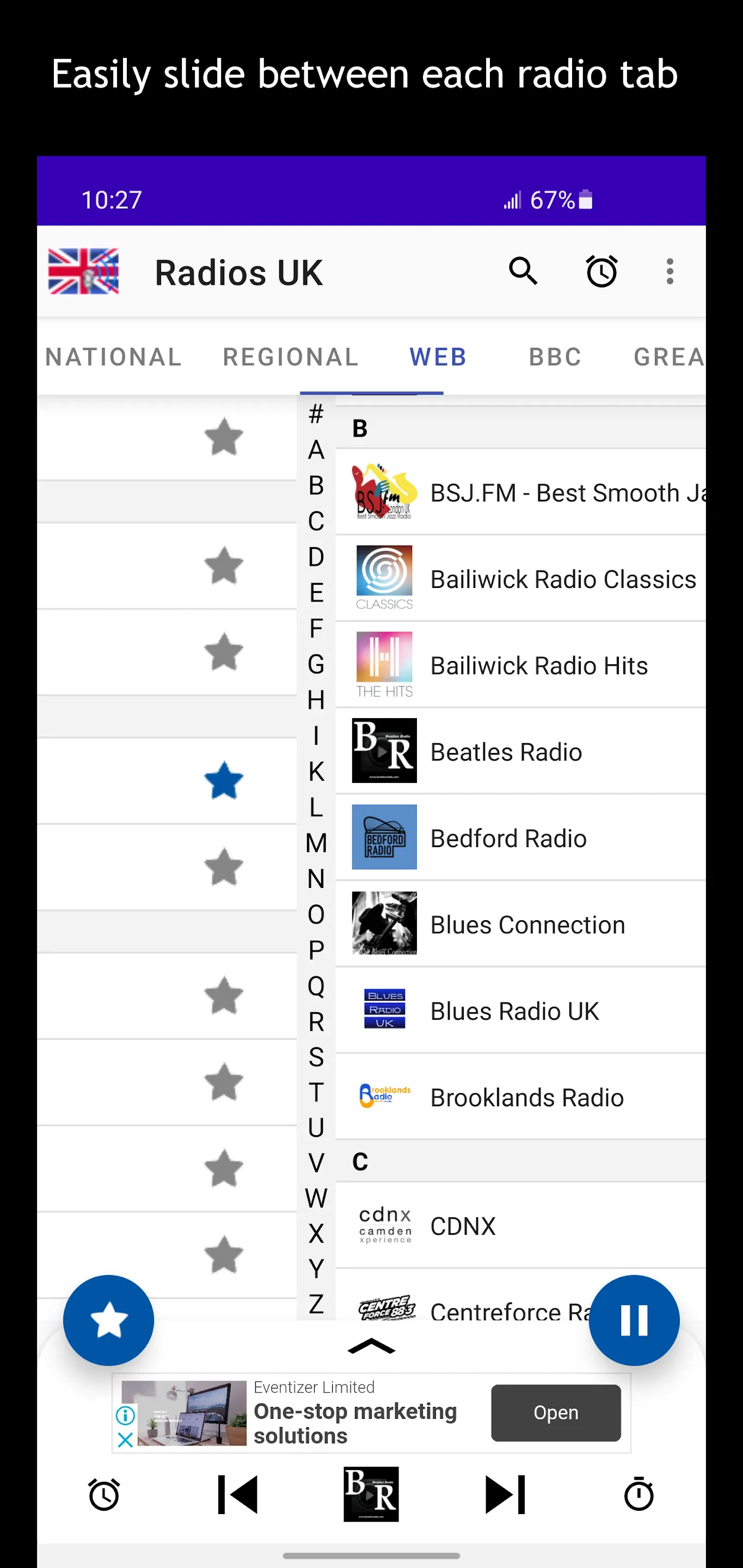 Radios UK | Indus Appstore | Screenshot