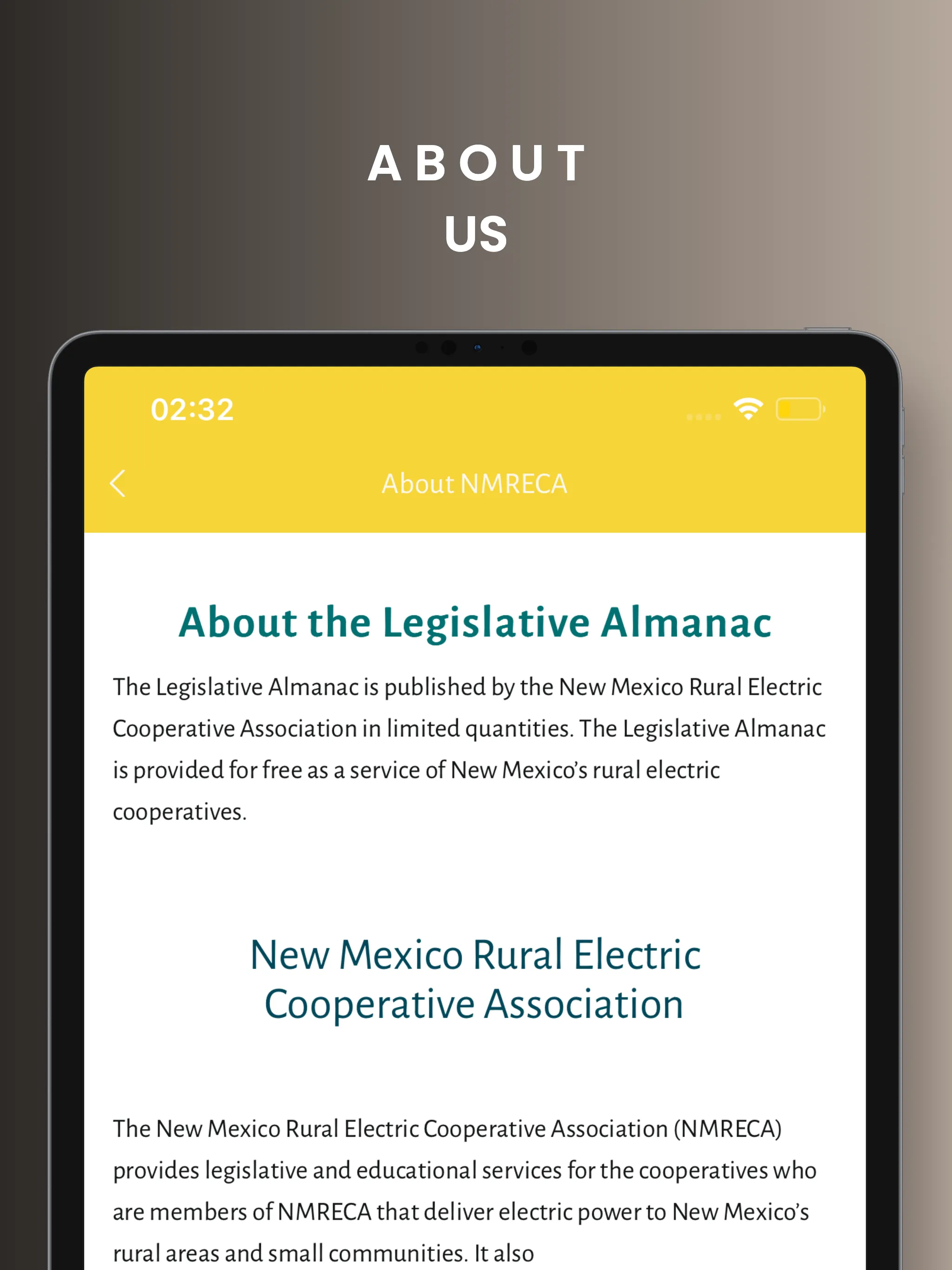 NMRECA Legislative Almanac | Indus Appstore | Screenshot