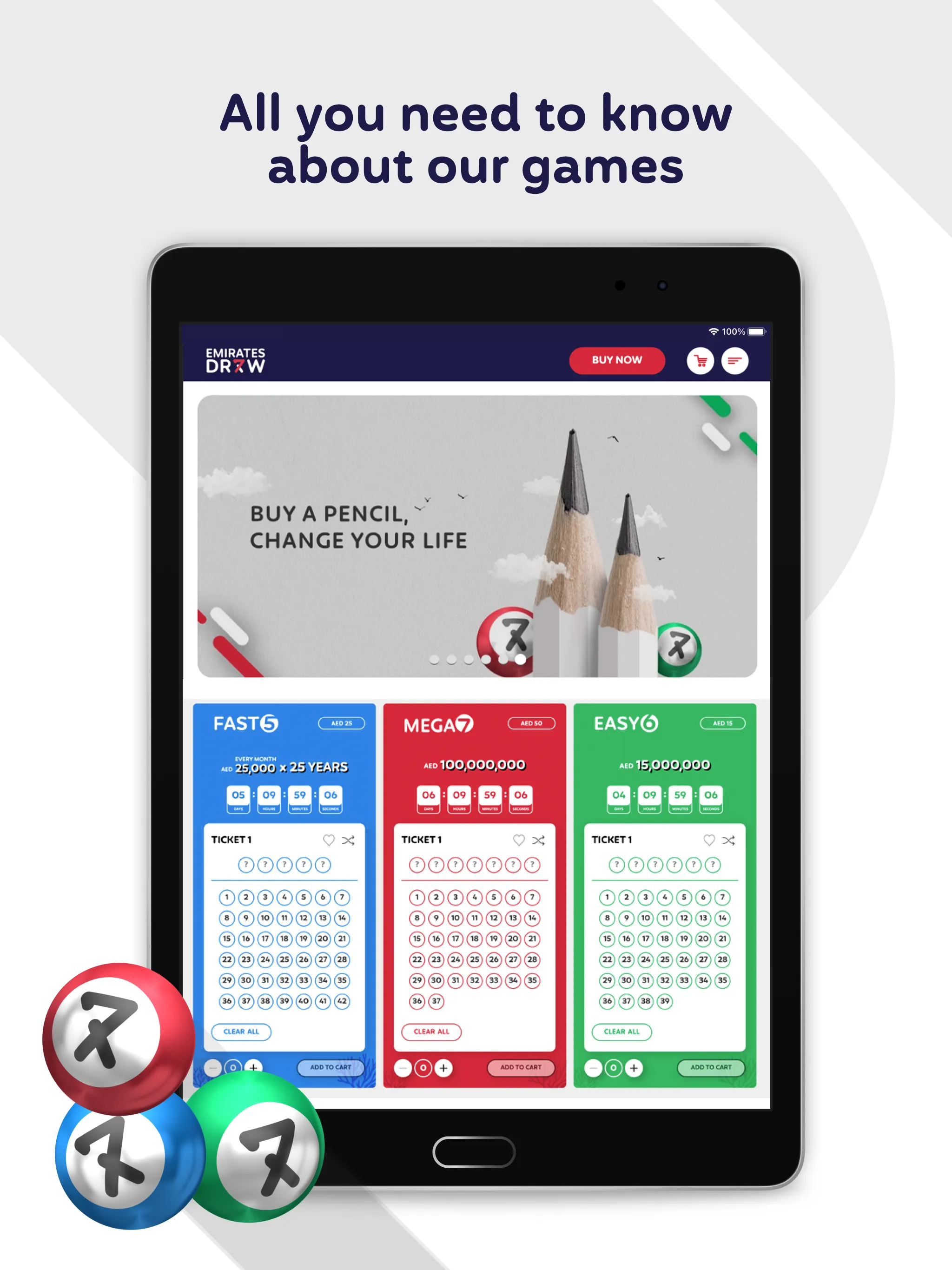 Emirates Draw | Indus Appstore | Screenshot