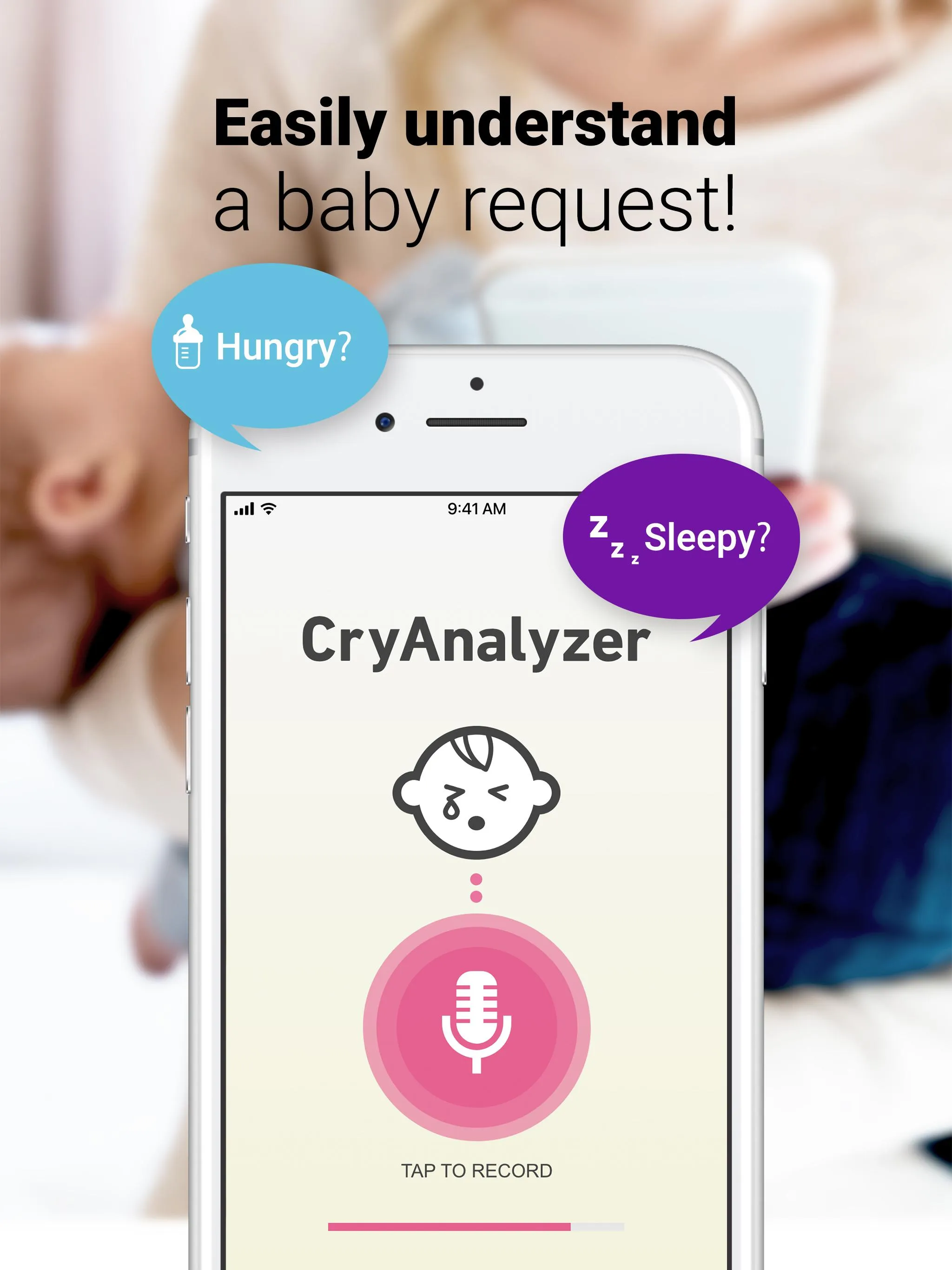 CryAnalyzer - baby translator | Indus Appstore | Screenshot