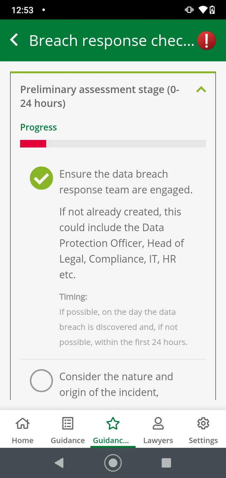 CMS Breach Assistant | Indus Appstore | Screenshot