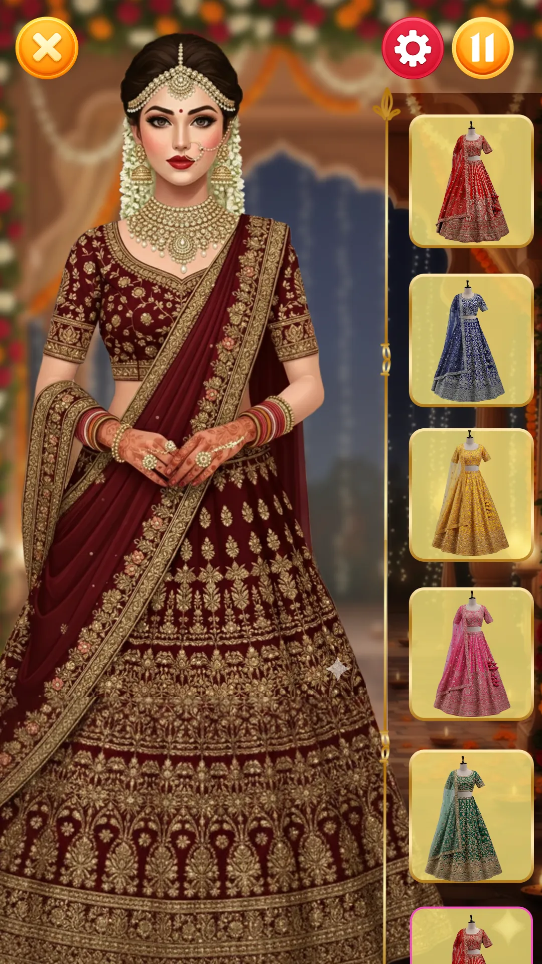 Bridal Dress up Wedding Makeup | Indus Appstore | Screenshot