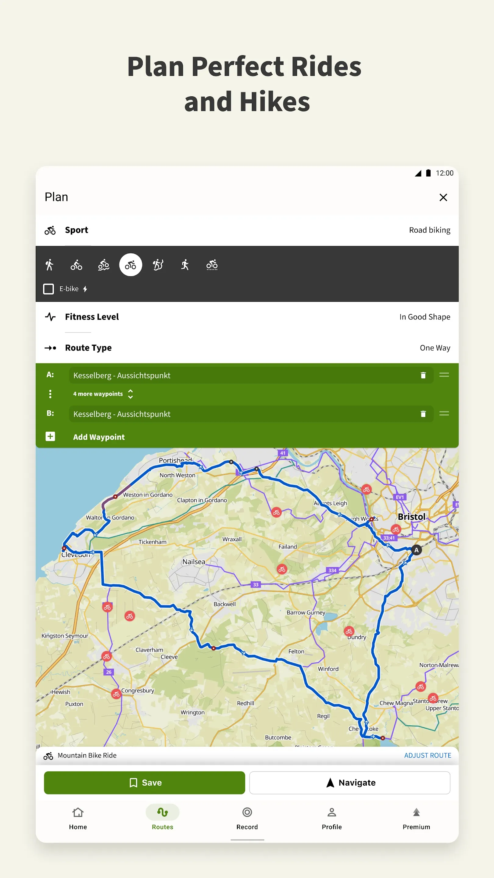 komoot - hike, bike & run | Indus Appstore | Screenshot