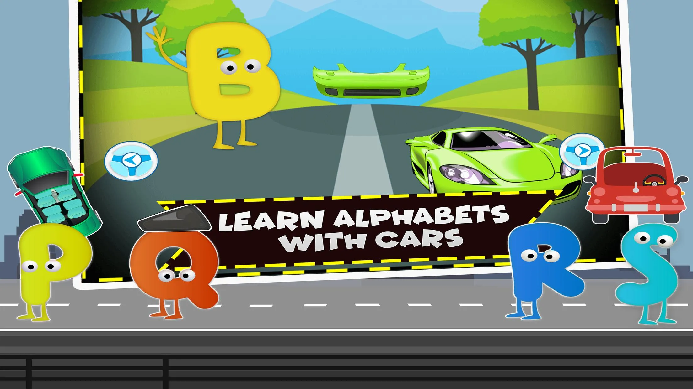 Car ABC Alphabet Kids Games | Indus Appstore | Screenshot