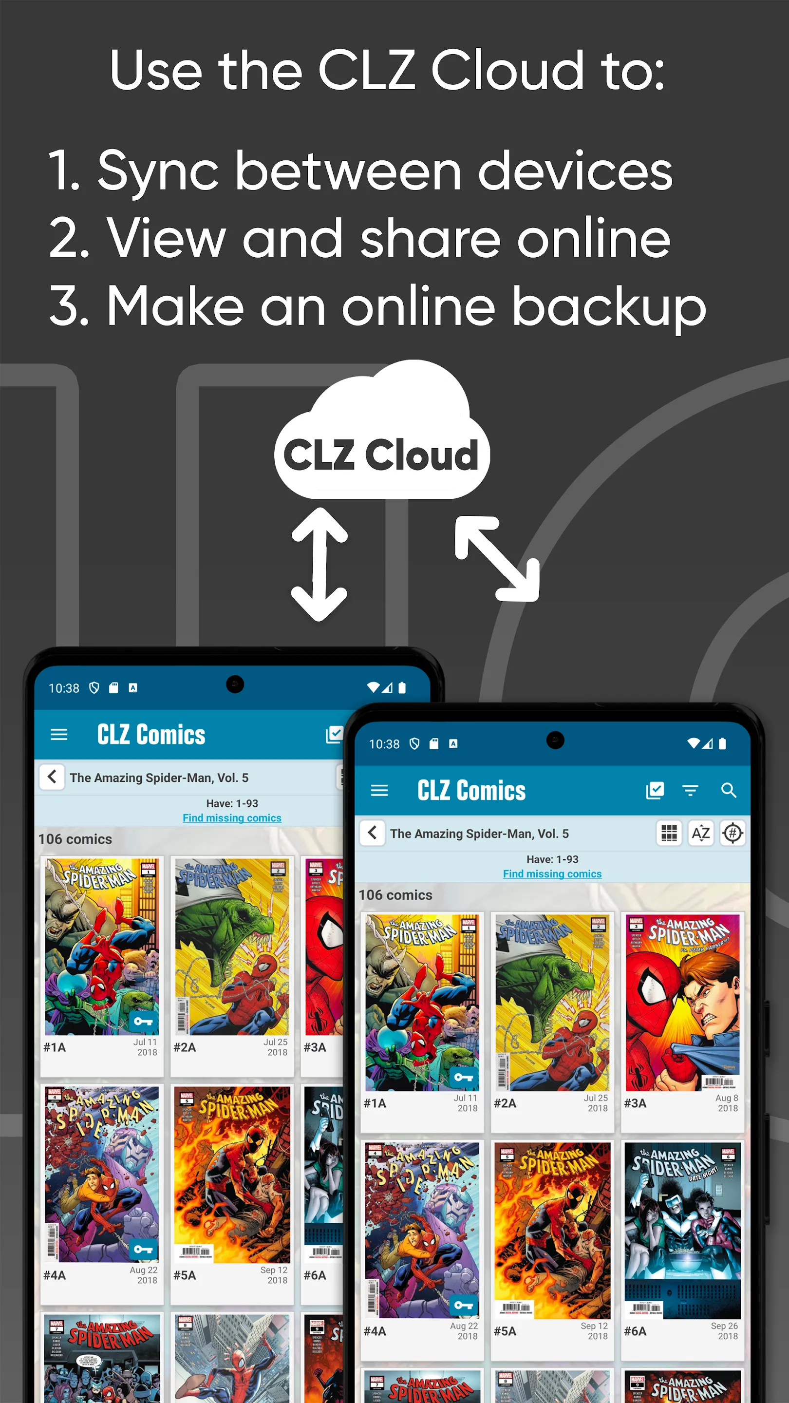 CLZ Comics comic book database | Indus Appstore | Screenshot