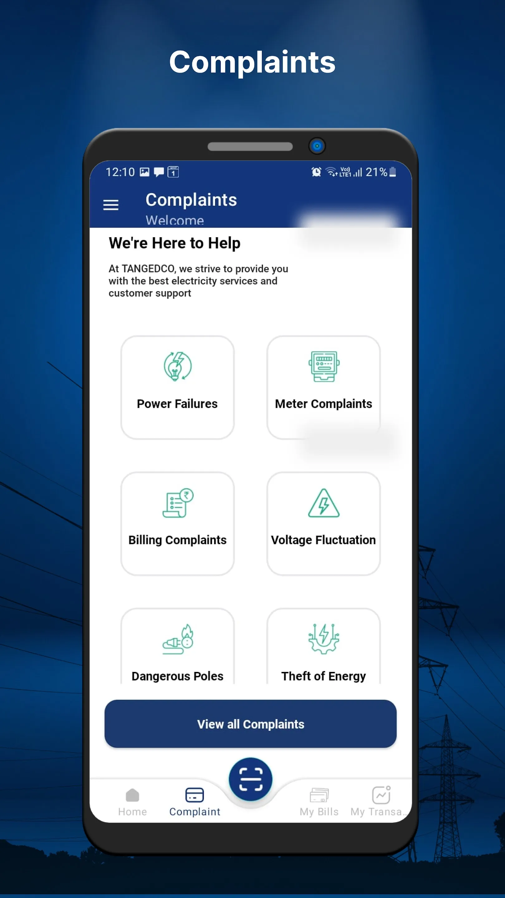 TNEB Mobile App(Official) | Indus Appstore | Screenshot