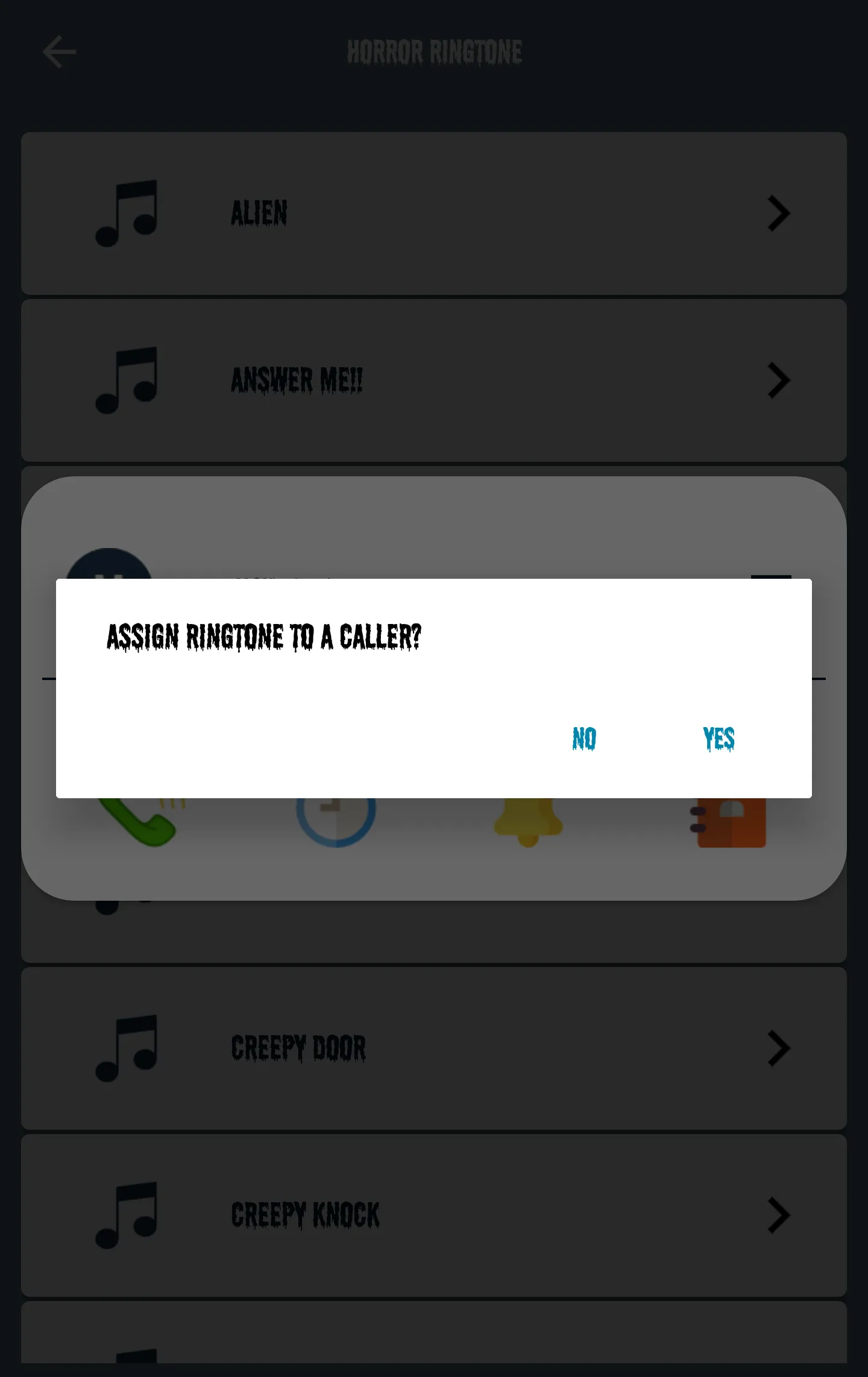 All Scary / Horror Ringtone -  | Indus Appstore | Screenshot