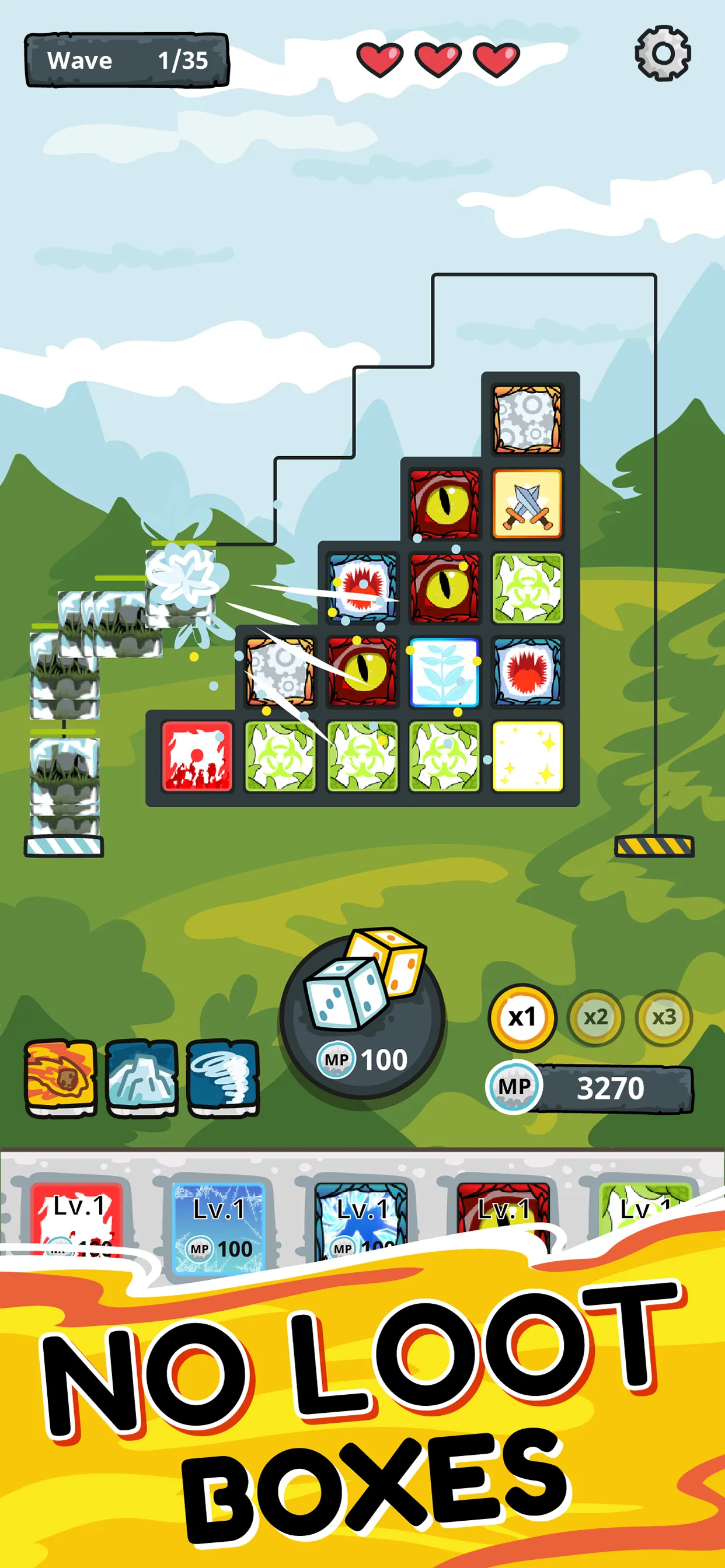 Random Dice Tower Defense | Indus Appstore | Screenshot