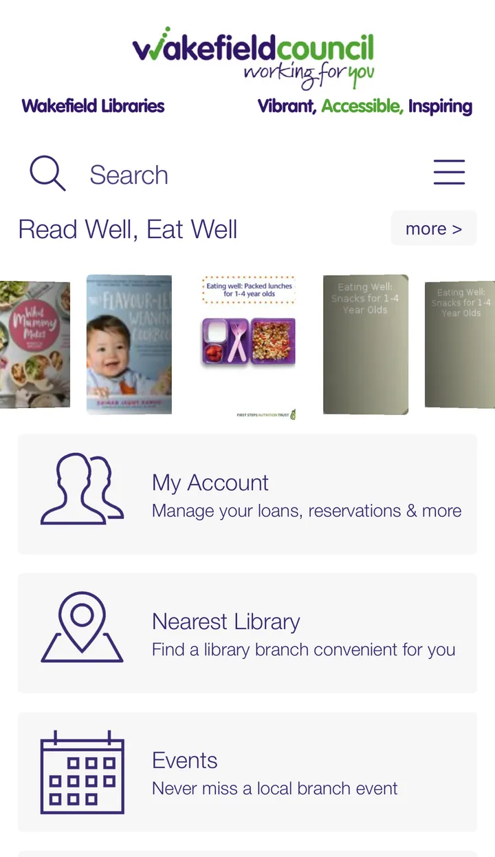 Wakefield Libraries | Indus Appstore | Screenshot