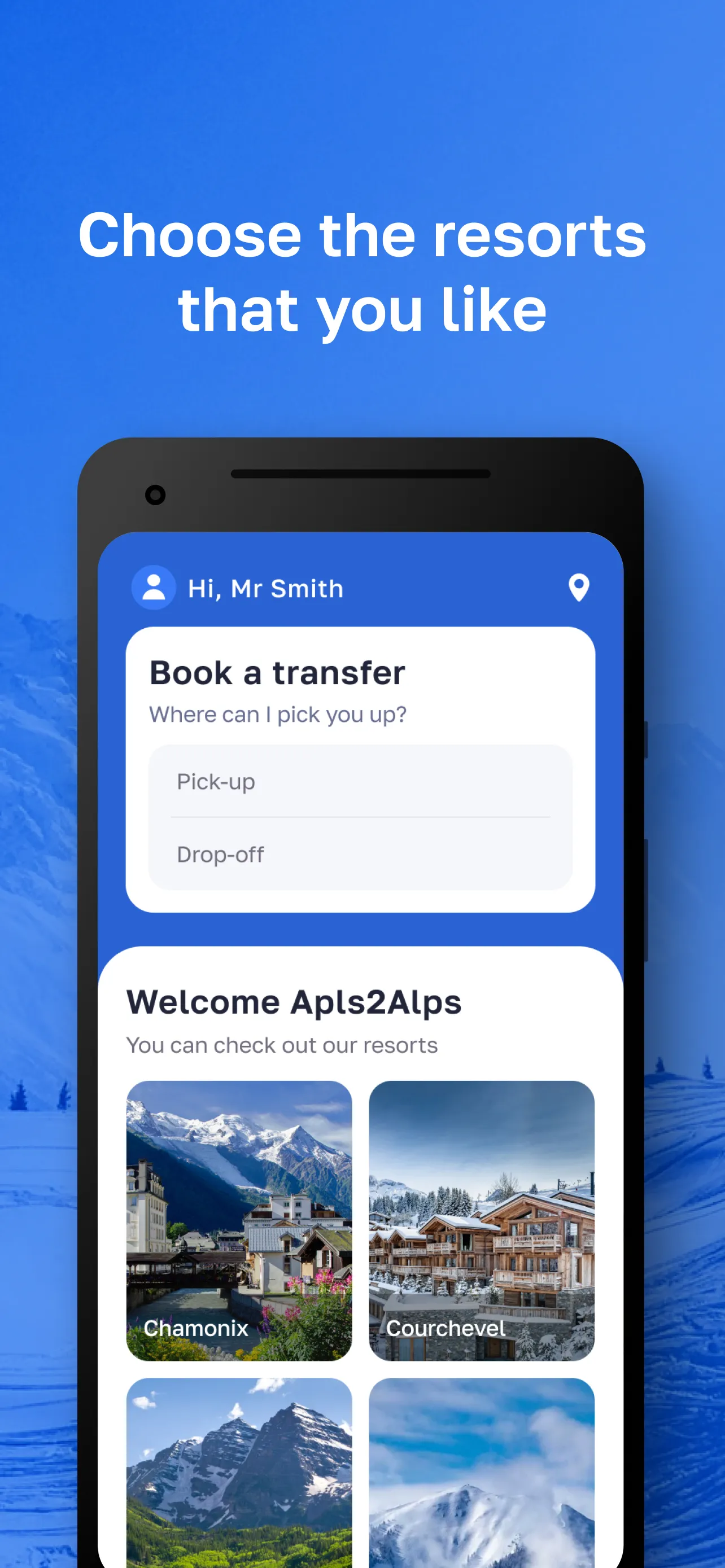 Alps2Alps Ski Transfers | Indus Appstore | Screenshot