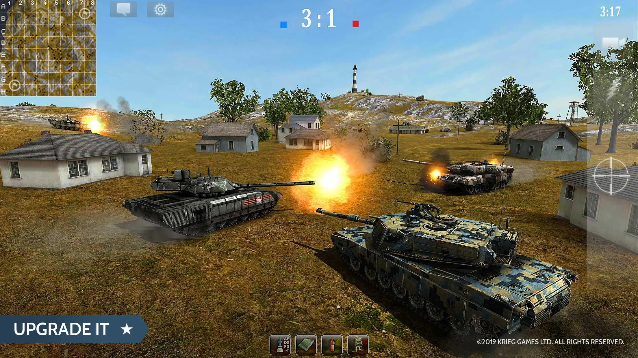 Armored Aces - Tank War | Indus Appstore | Screenshot