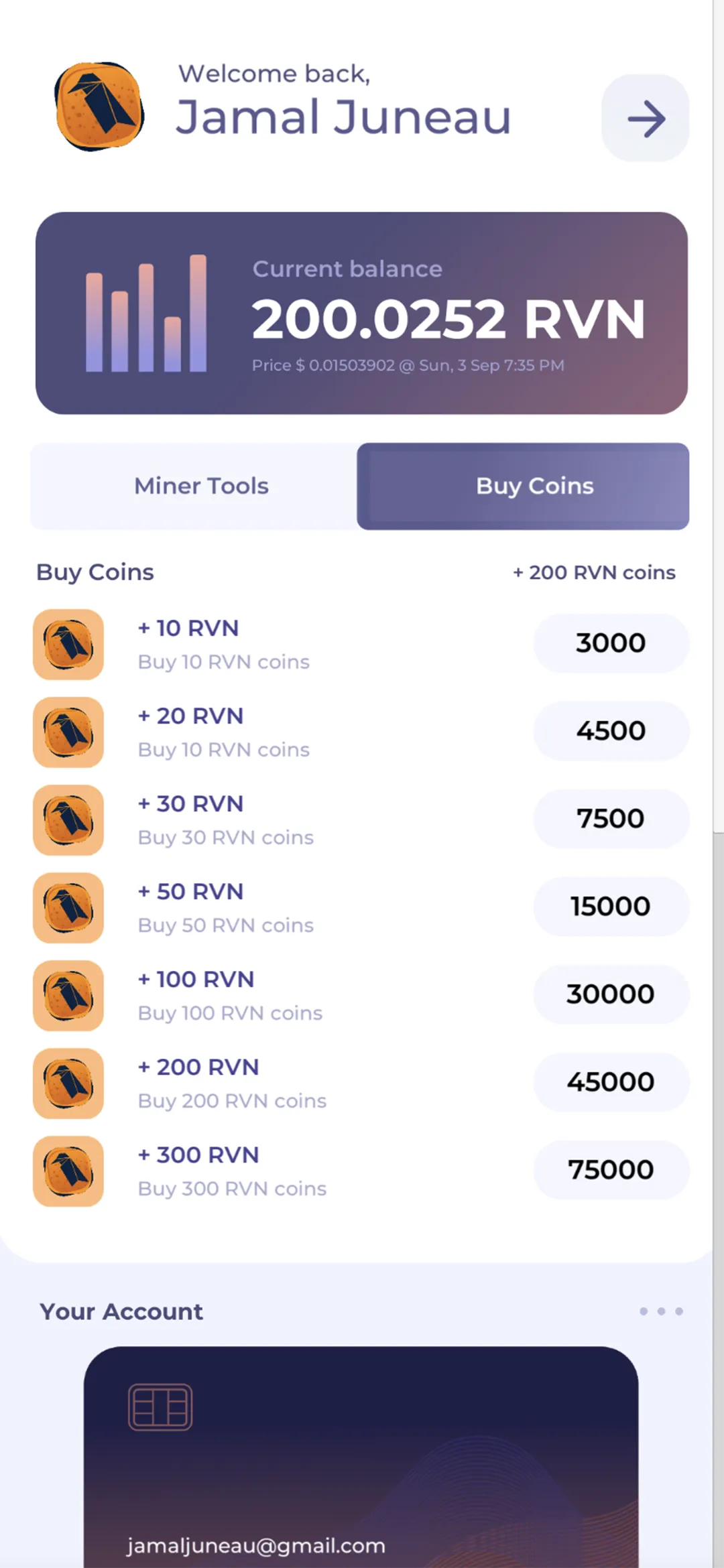 RVN Miner by YDS | Indus Appstore | Screenshot