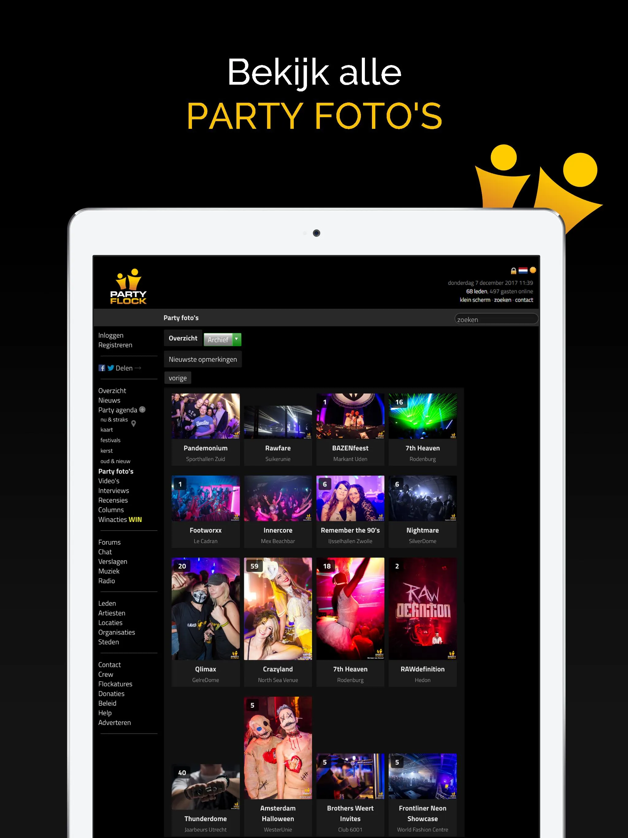 Partyflock | Indus Appstore | Screenshot