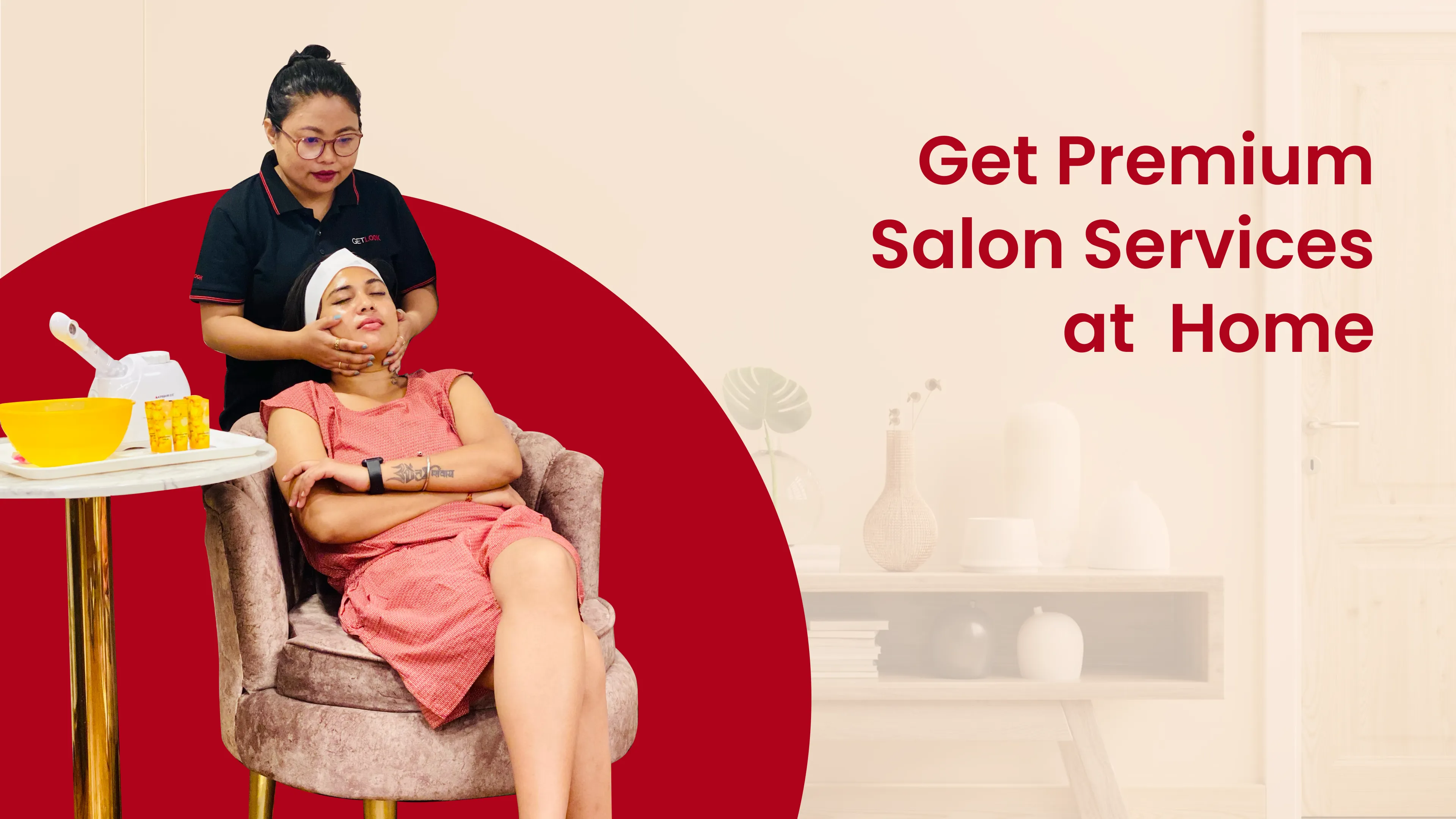 GetLook Salon at Home Services | Indus Appstore | Screenshot