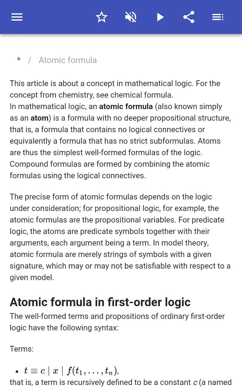 Mathematical logic | Indus Appstore | Screenshot