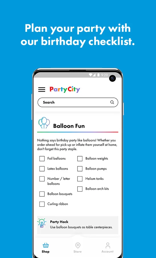 Party City | Indus Appstore | Screenshot