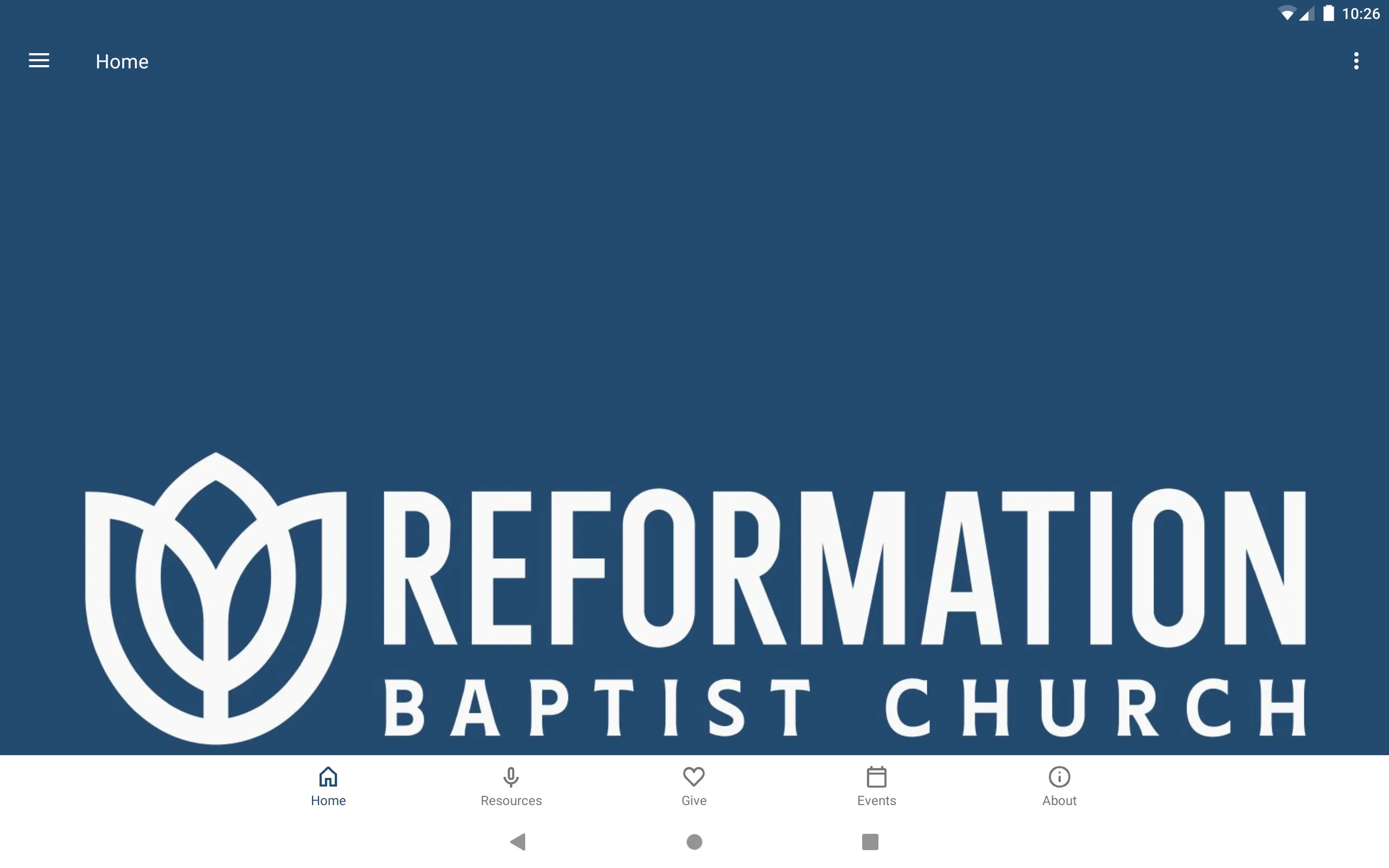 Reformation Baptist Church | Indus Appstore | Screenshot